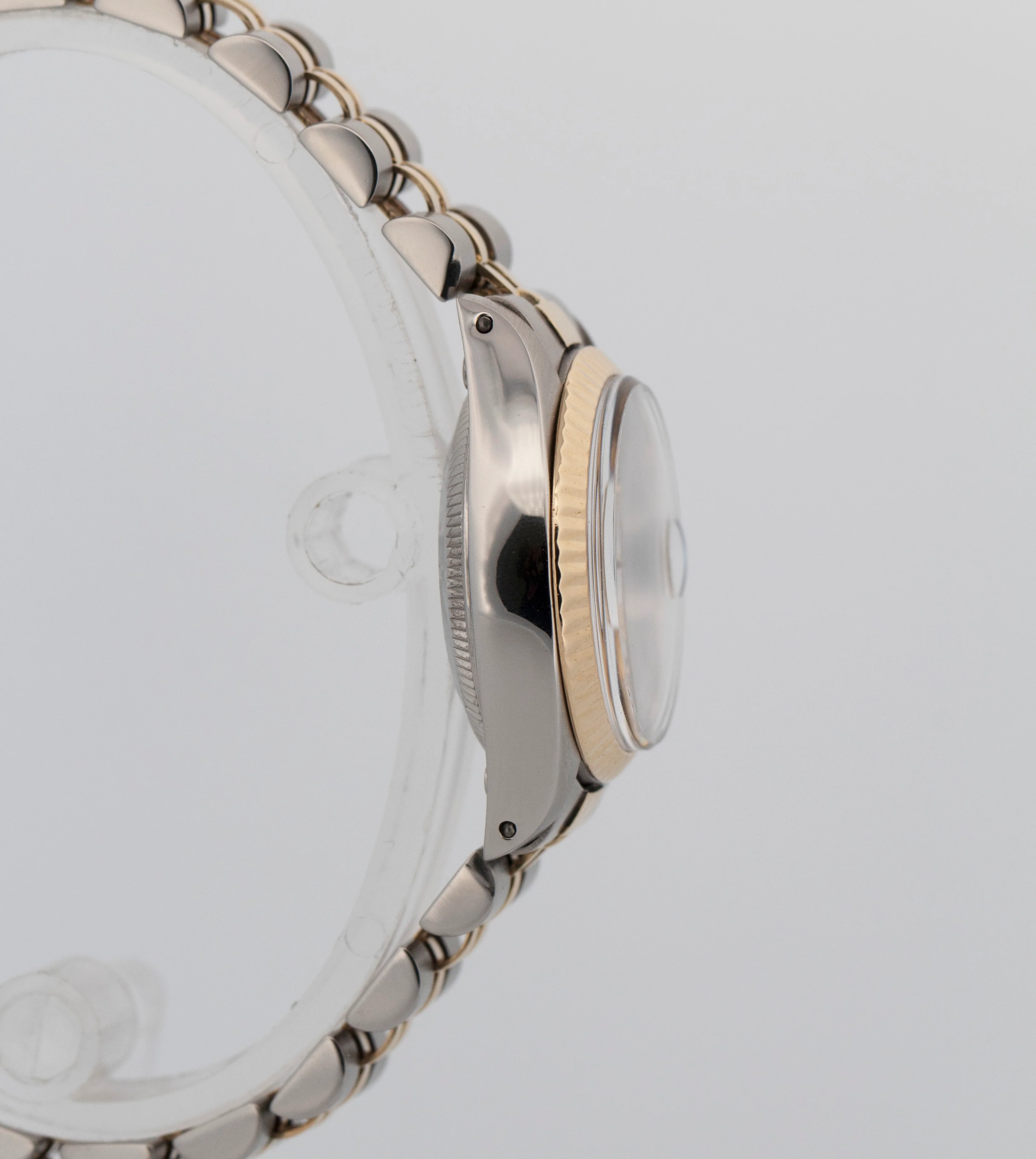 Ladies Rolex DateJust 26mm White DIAMOND Yellow Gold Steel JUBILEE 6917 Watch - Image 4