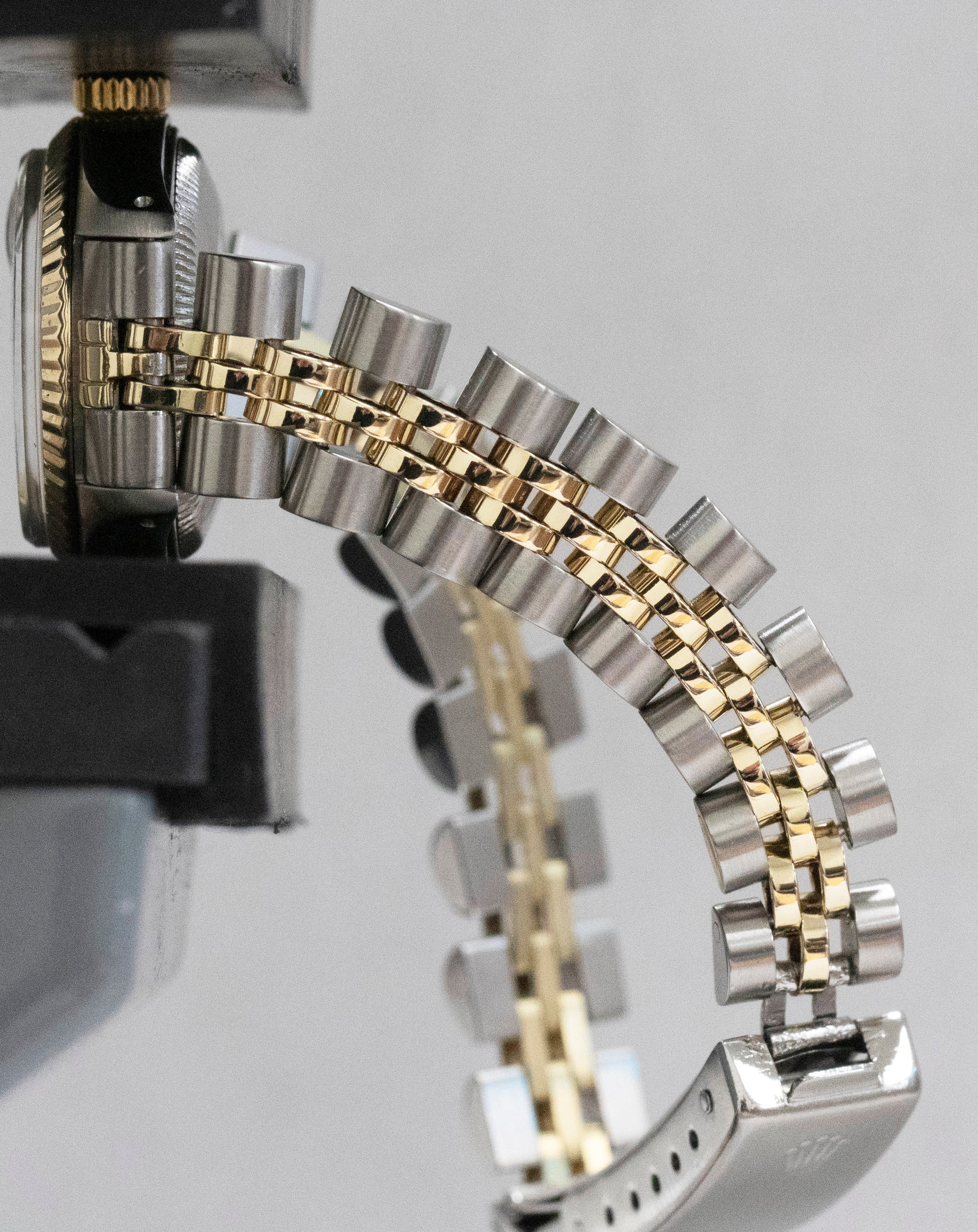 Ladies Rolex DateJust 26mm White DIAMOND Yellow Gold Steel JUBILEE 6917 Watch - Image 9