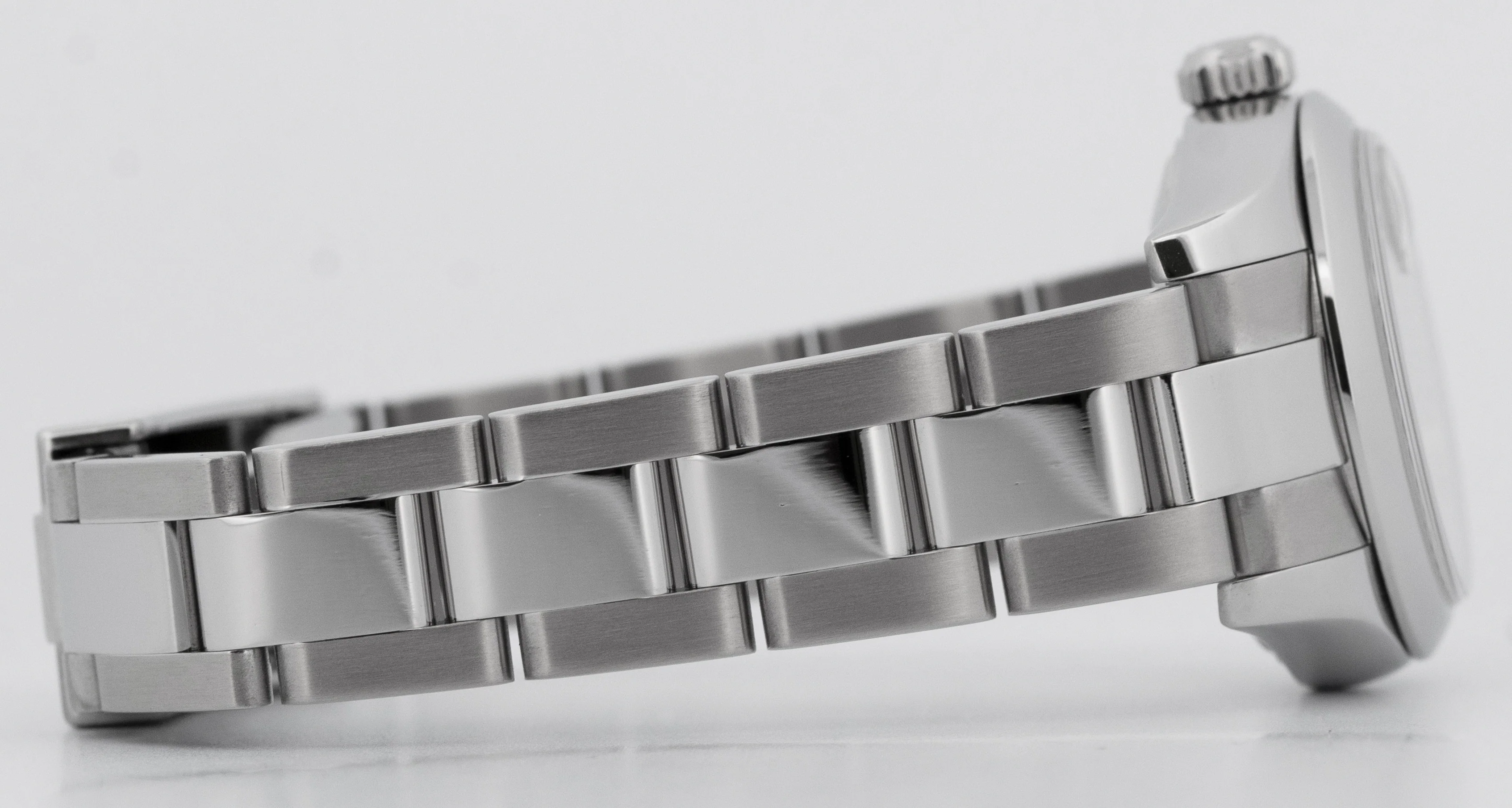Ladies Rolex DateJust 26mm Silver Stainless Steel Roman Oyster Watch 179160 - Image 7