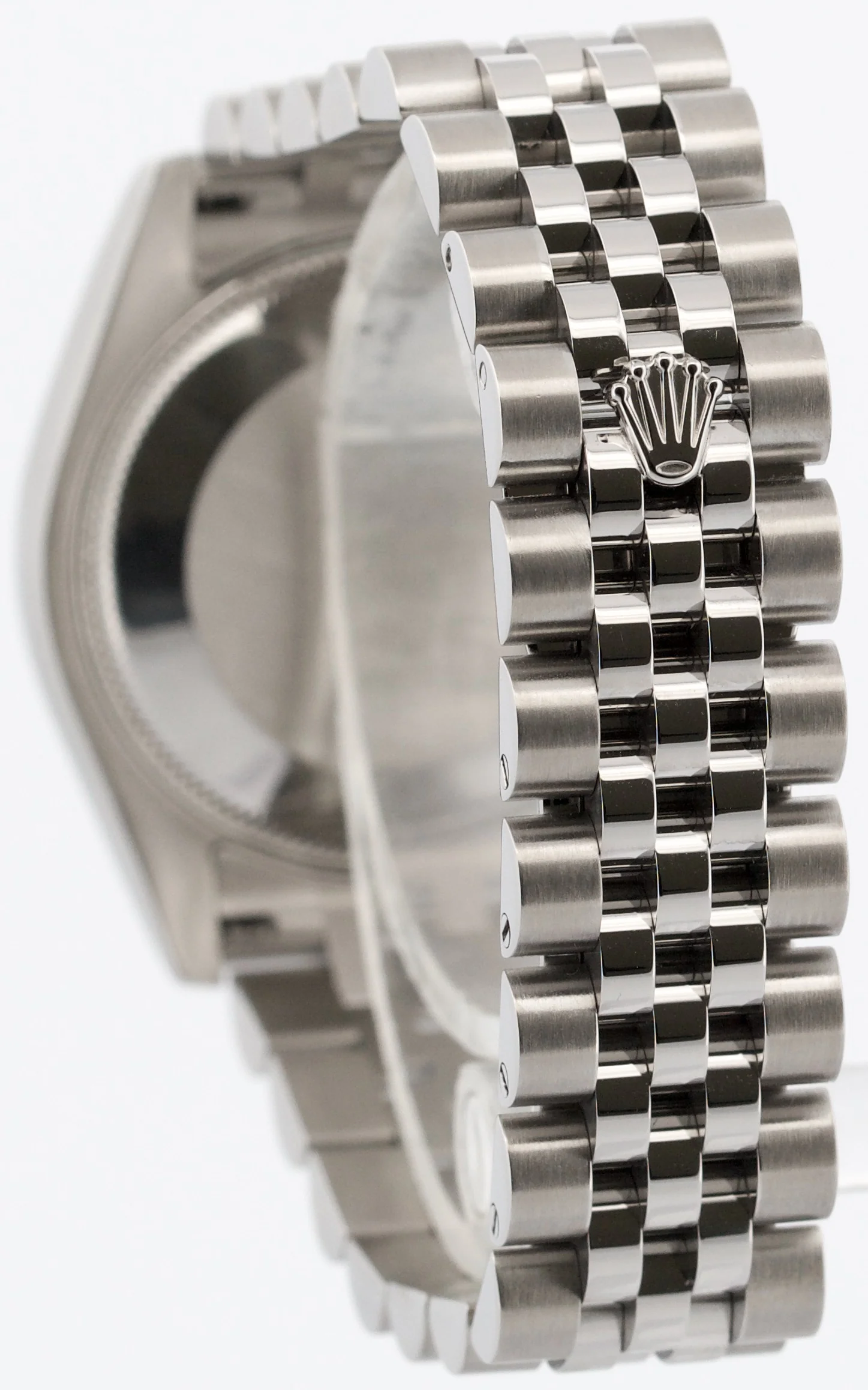 Ladies Rolex DateJust 31mm FACTORY METEORITE DIAMOND 18K Steel JUBILEE 178274 - Image 5