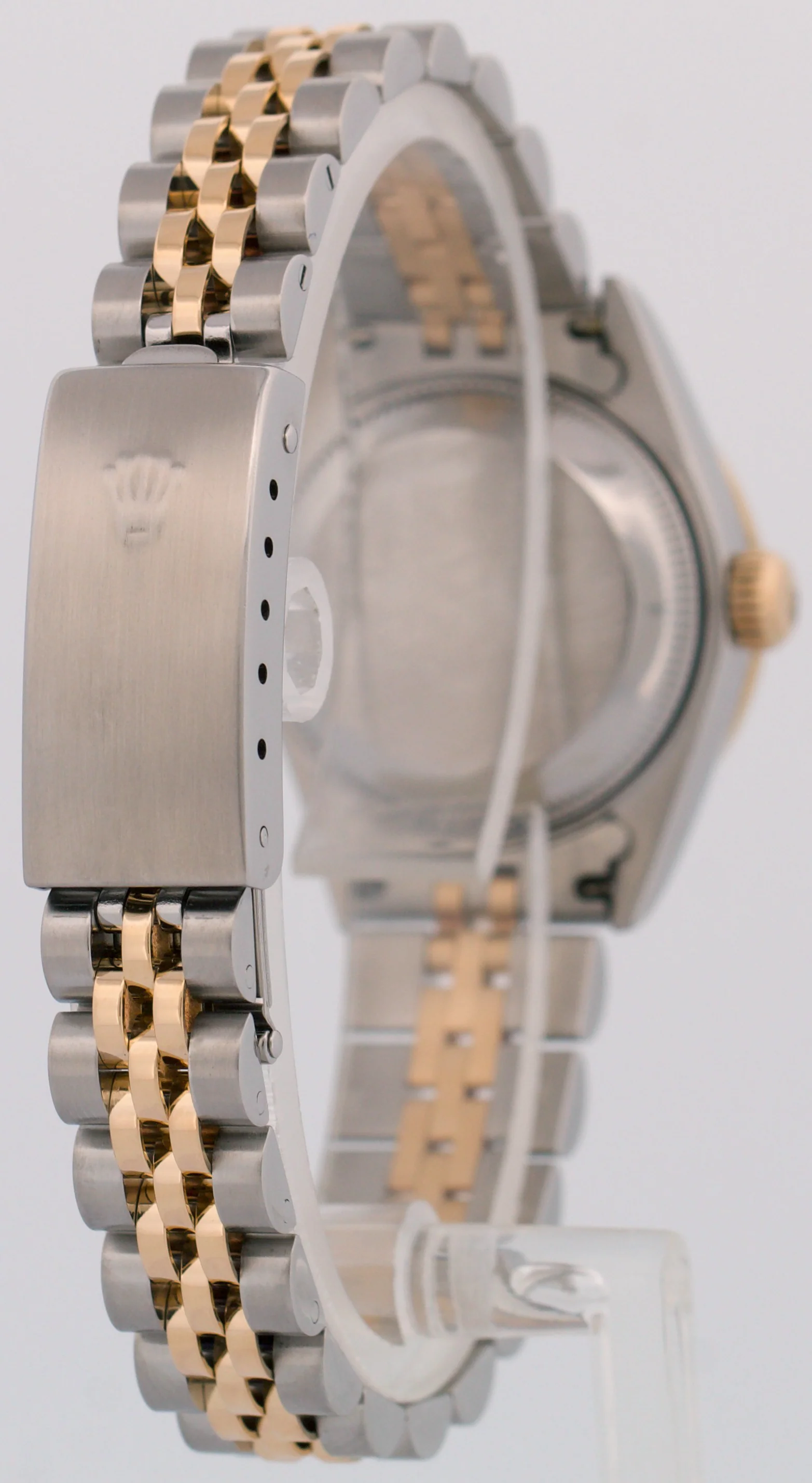 Ladies Rolex DateJust CHAMPAGNE DIAMOND 18K Gold 26mm JUBILEE Watch 79173 BOX - Image 6