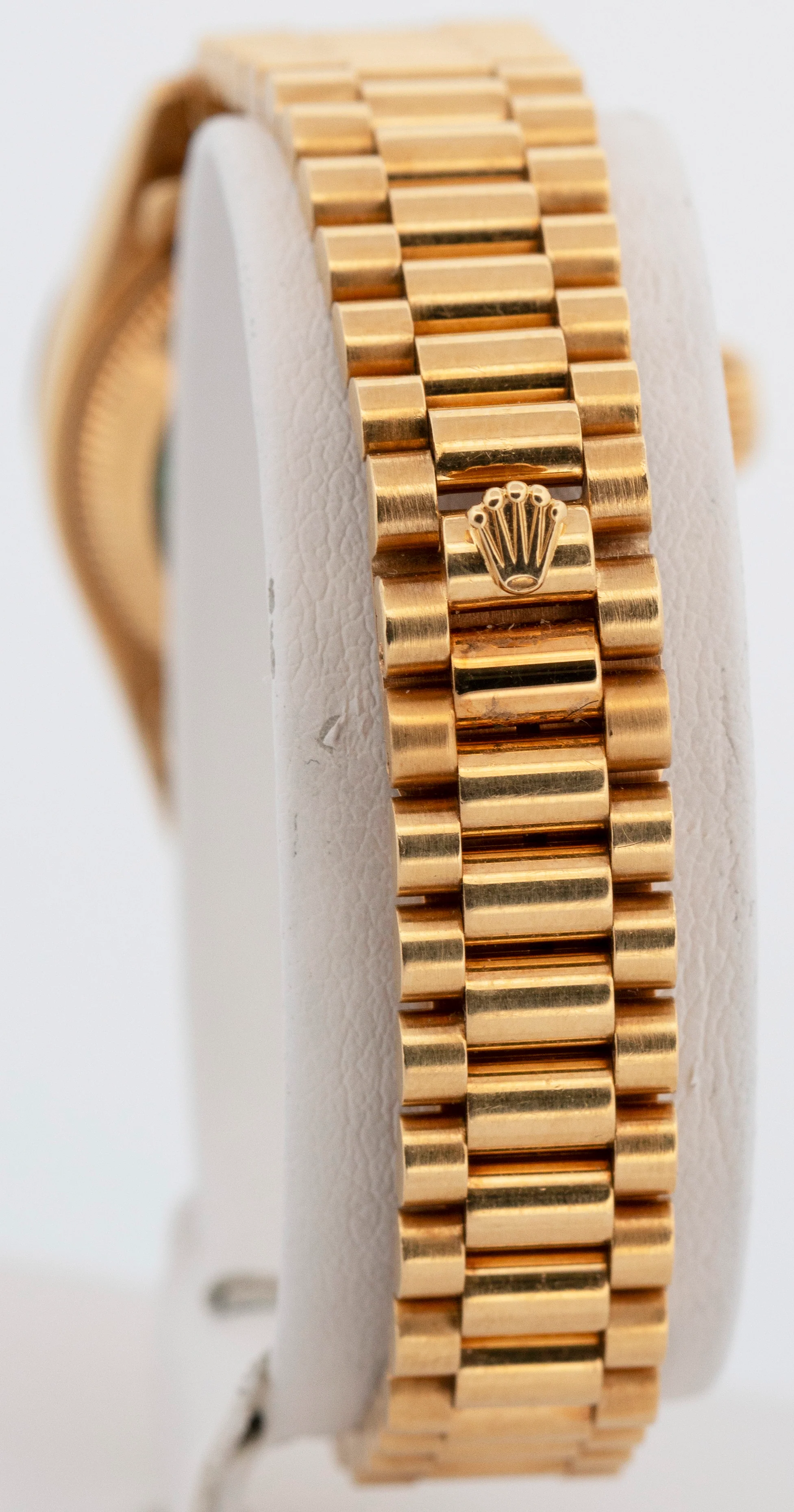 UNPOLISHED Rolex DateJust FACTORY ONYX President 26mm 18K Gold 69178 Watch - Image 5