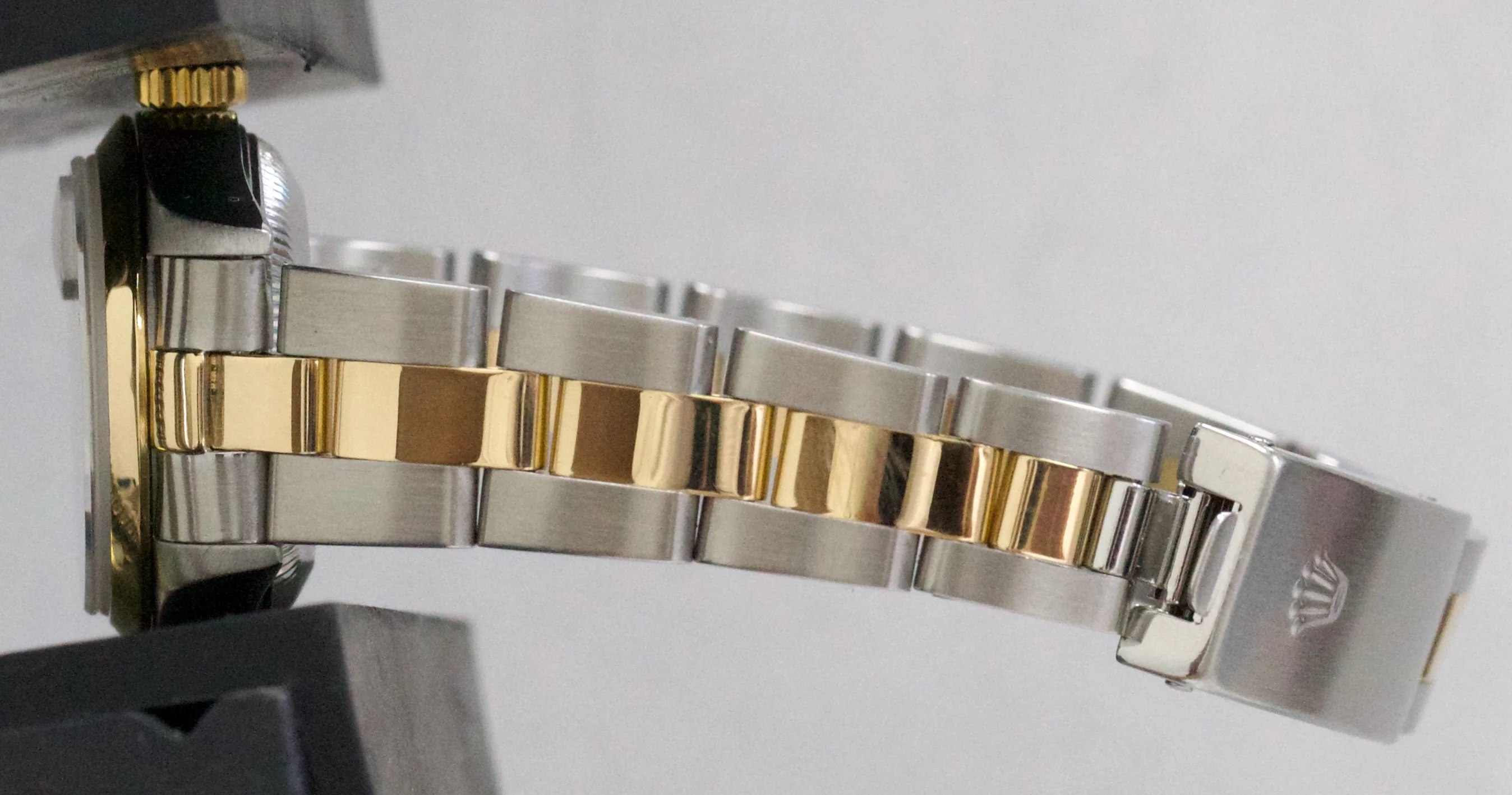 Ladies Rolex DateJust IVORY ROMAN PYRAMID 18K Gold Steel OYSTER 26mm 79163 BOX - Image 10