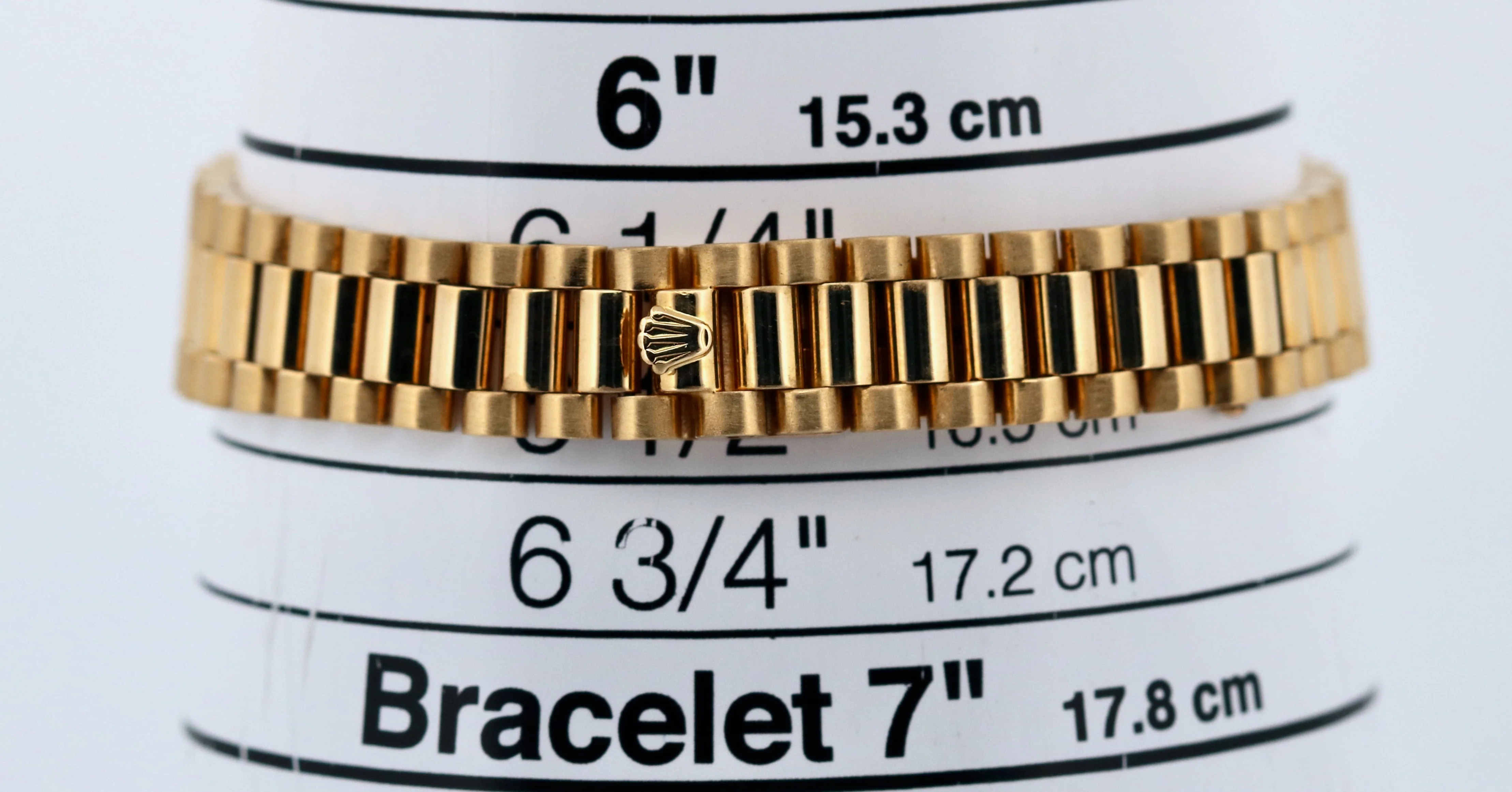 Ladies Rolex DateJust President 26mm BLUE DIAMOND 18K Yellow Gold Watch 69178 - Image 9