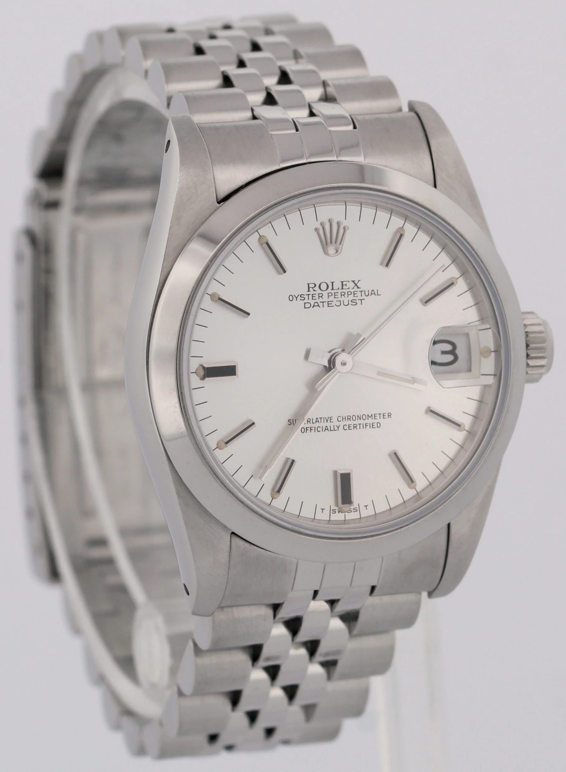 Ladies Rolex DateJust SILVER 31mm Stainless Steel JUBILEE Automatic Watch 68240 - Image 4