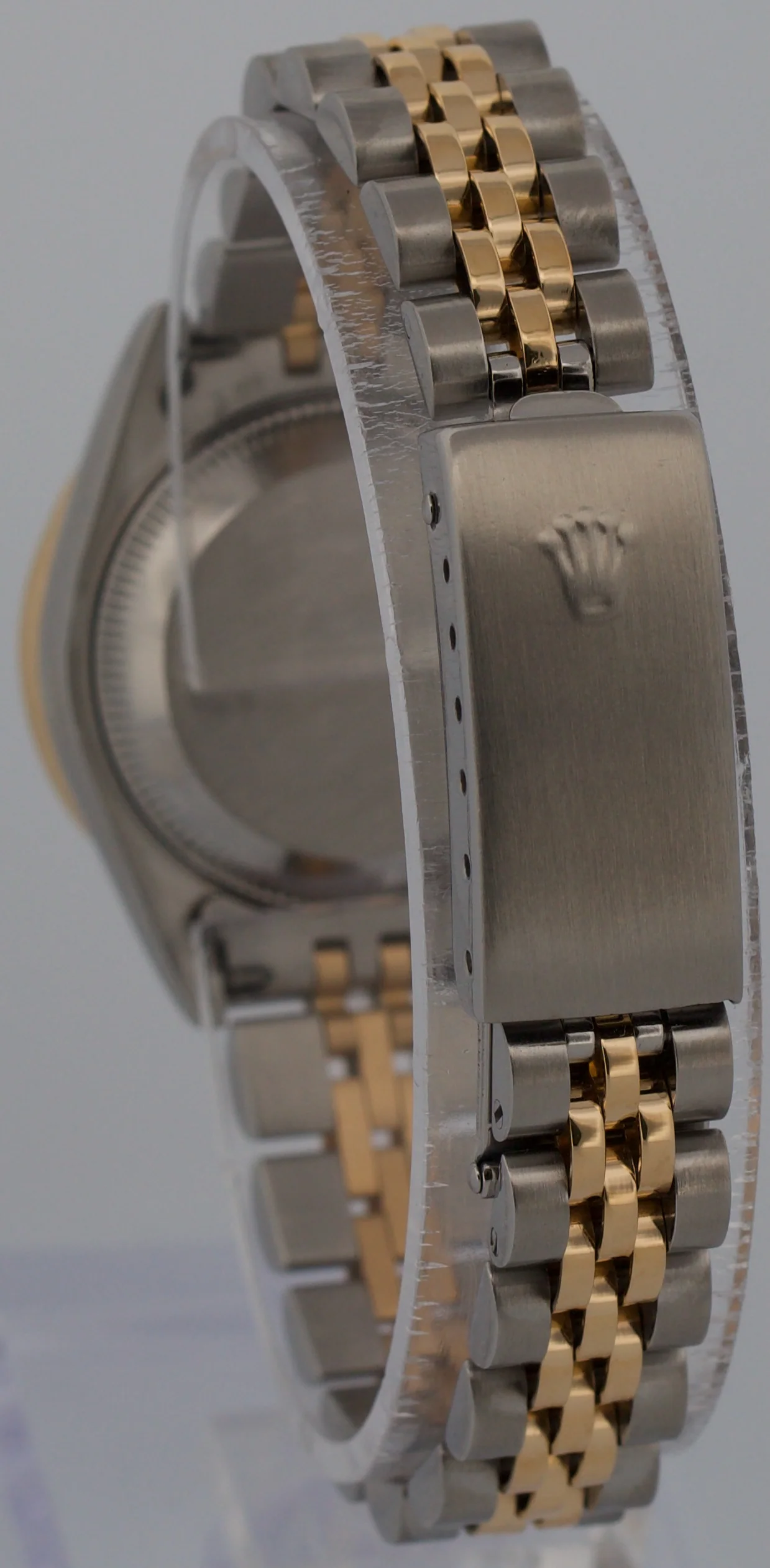 Ladies Rolex DateJust SILVER ROMAN DIAMOND 18K Gold Steel 26mm JUBILEE 79173 - Image 5