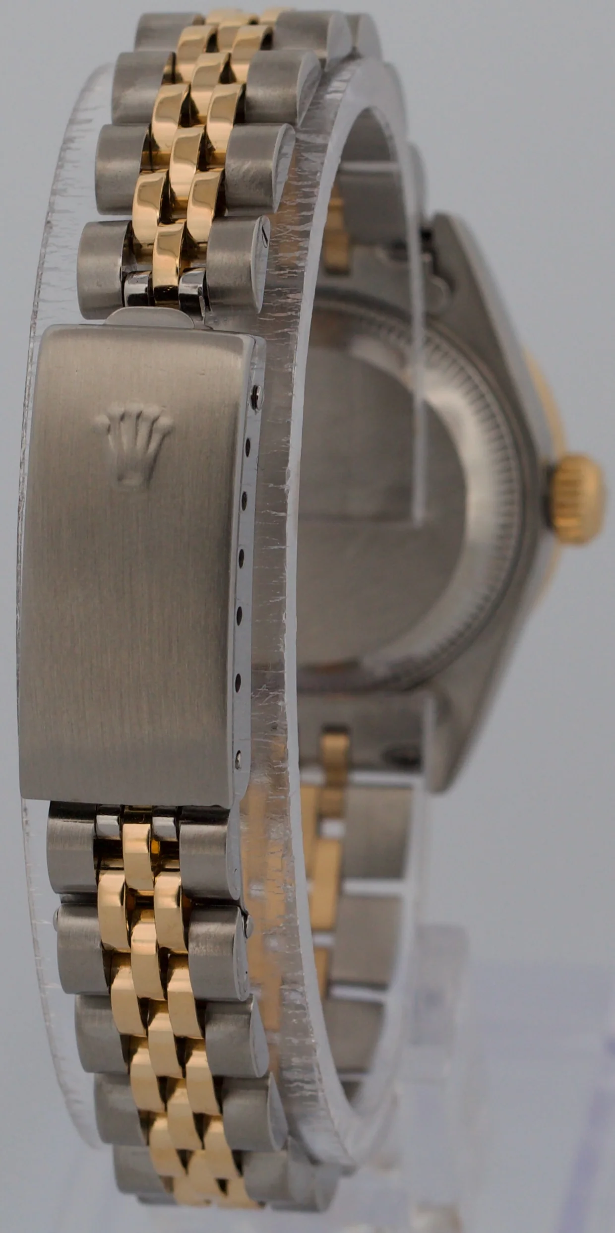 Ladies Rolex DateJust SILVER ROMAN DIAMOND 18K Gold Steel 26mm JUBILEE 79173 - Image 6