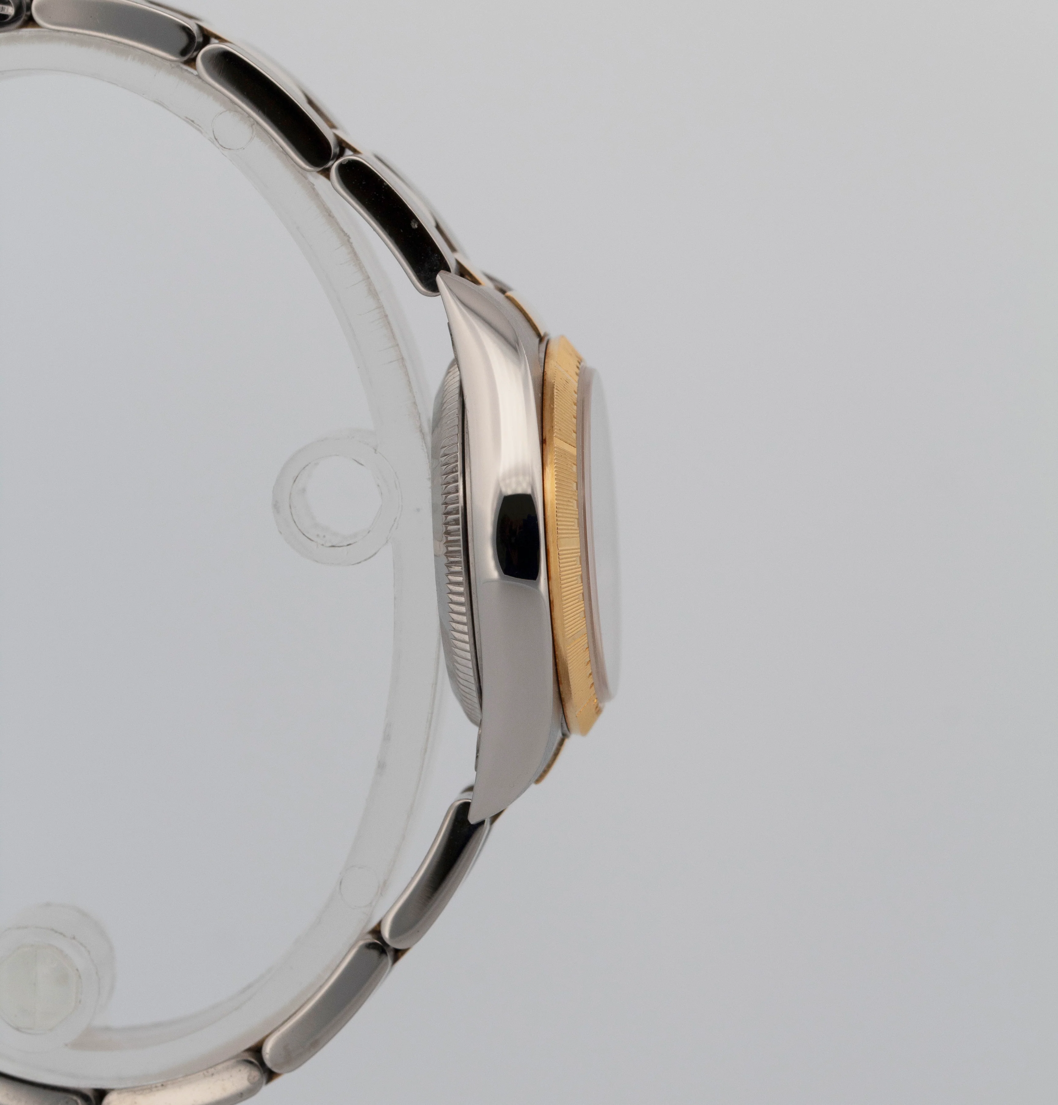 Ladies Rolex Oyster Perpetual 24mm ZEPHYR Two-Tone 18K Gold NO-HOLES Watch 76243 - Image 4