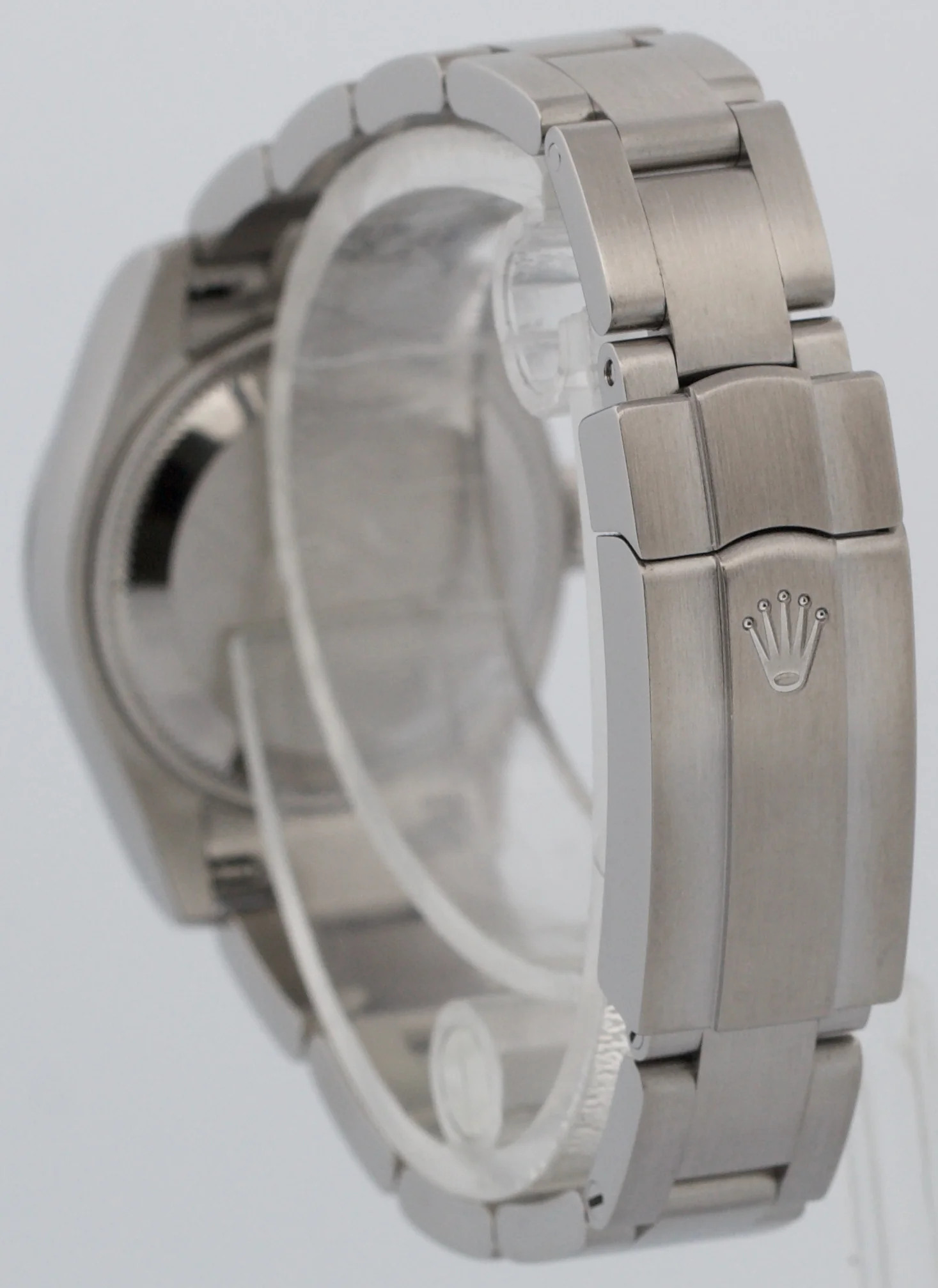 Ladies Rolex Oyster Perpetual OLIVE GREEN 26mm Stainless Steel Watch 176200 - Image 5