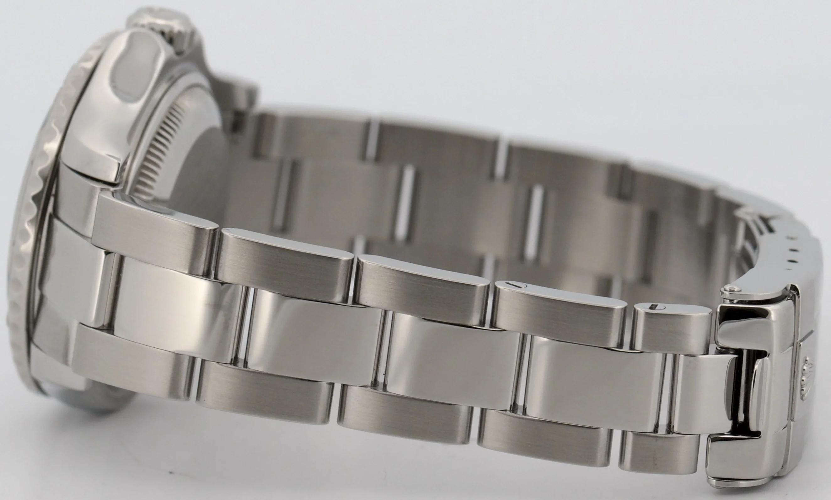 Ladies Rolex Yacht-Master Stainless Steel PLATINUM 29mm Date Watch 169622 - Image 7