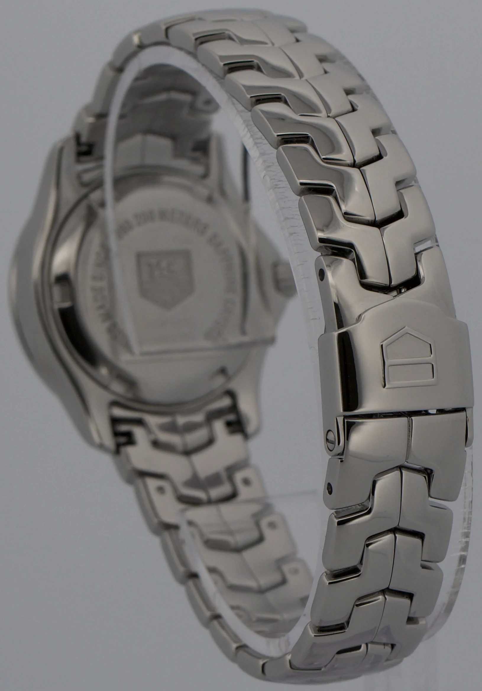Ladies Tag Heuer Link BLUE MOP DIAMOND 27mm WJF131C.BA0572 Quartz Watch BOX - Image 5