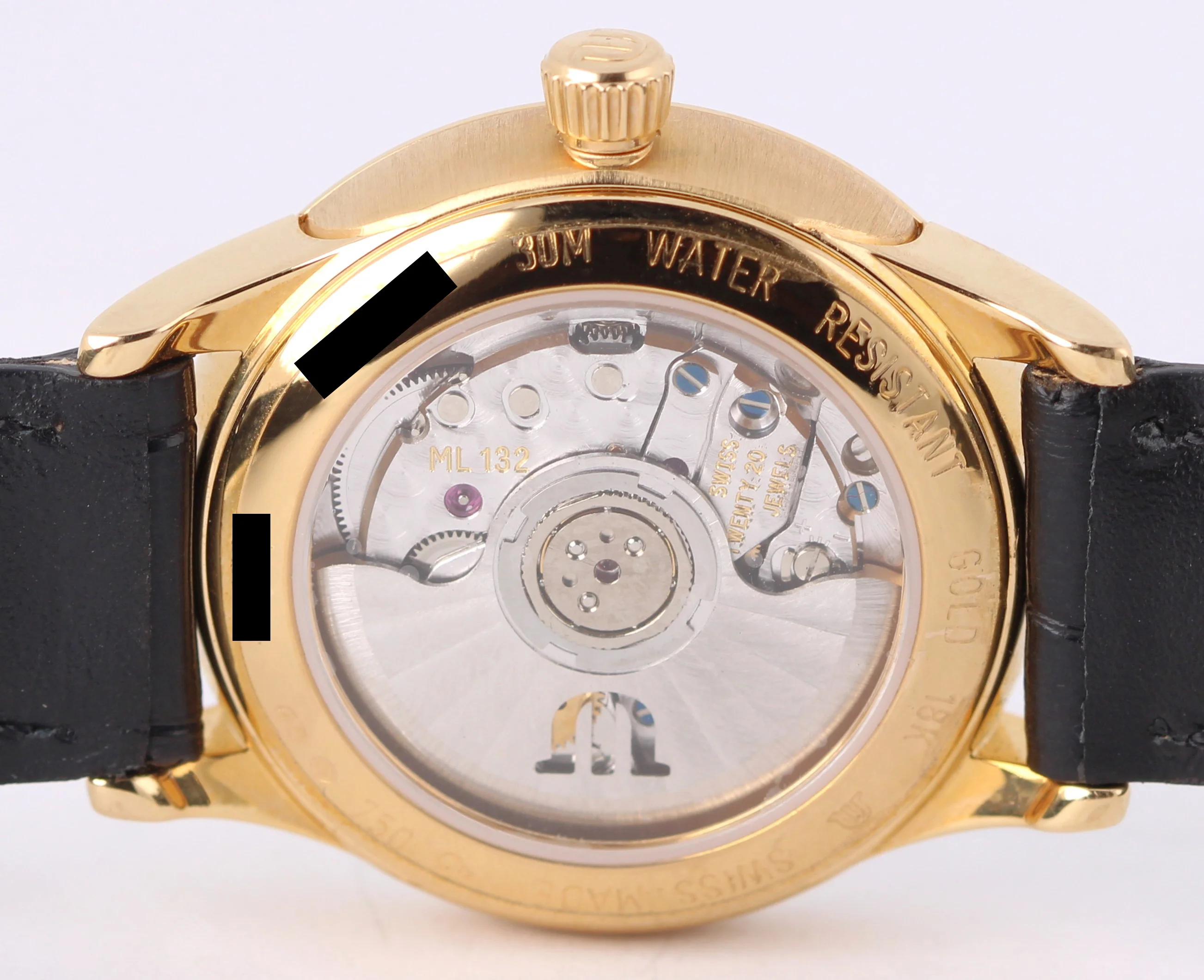 Maurice Lacroix Les Classiques 18k Rose Gold Silver 28mm LC6003 Watch BOX - Image 9