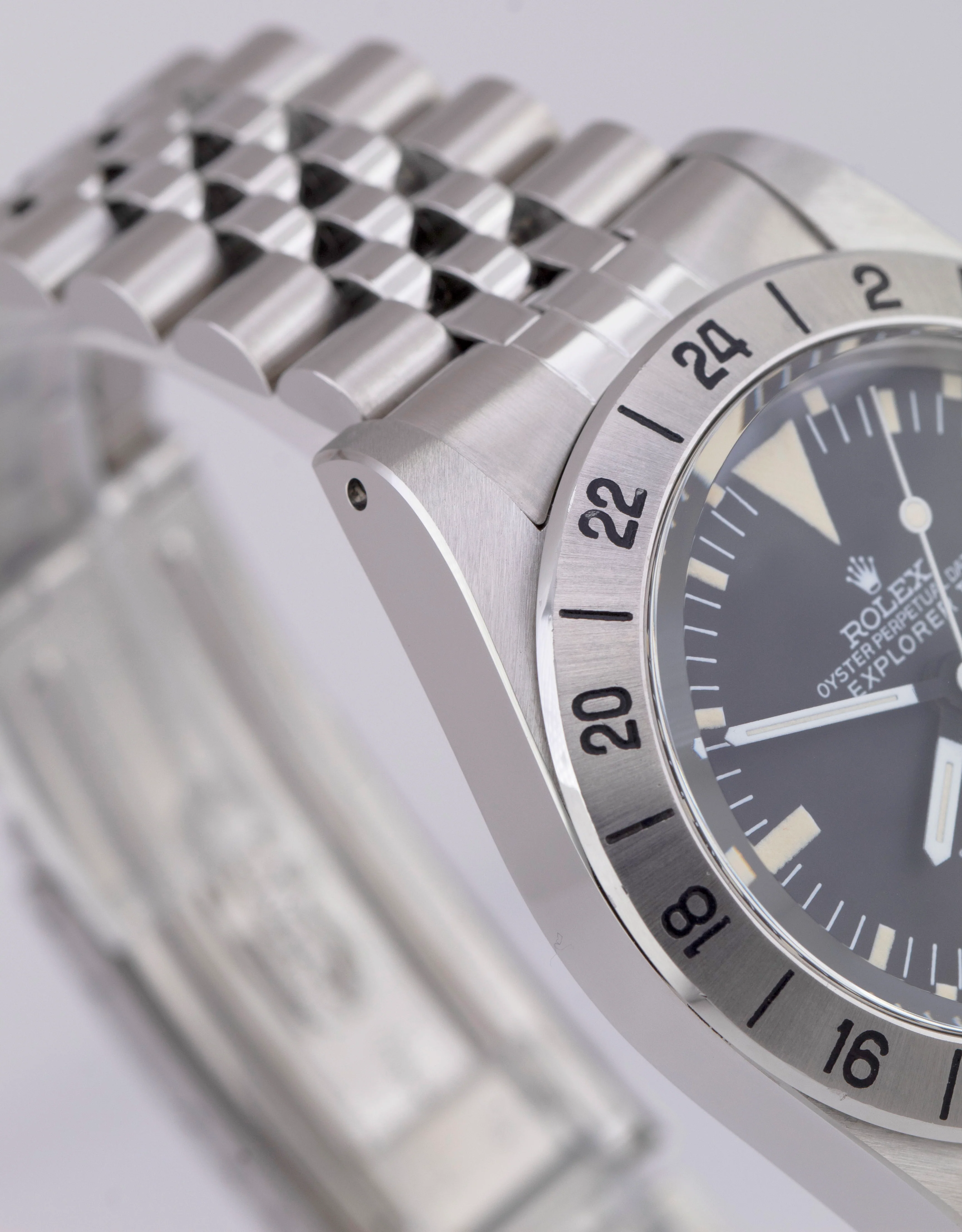 MINT 1974 Rolex Explorer II Steve McQueen JUBILEE 40mm Stainless Watch 1655 - Image 4