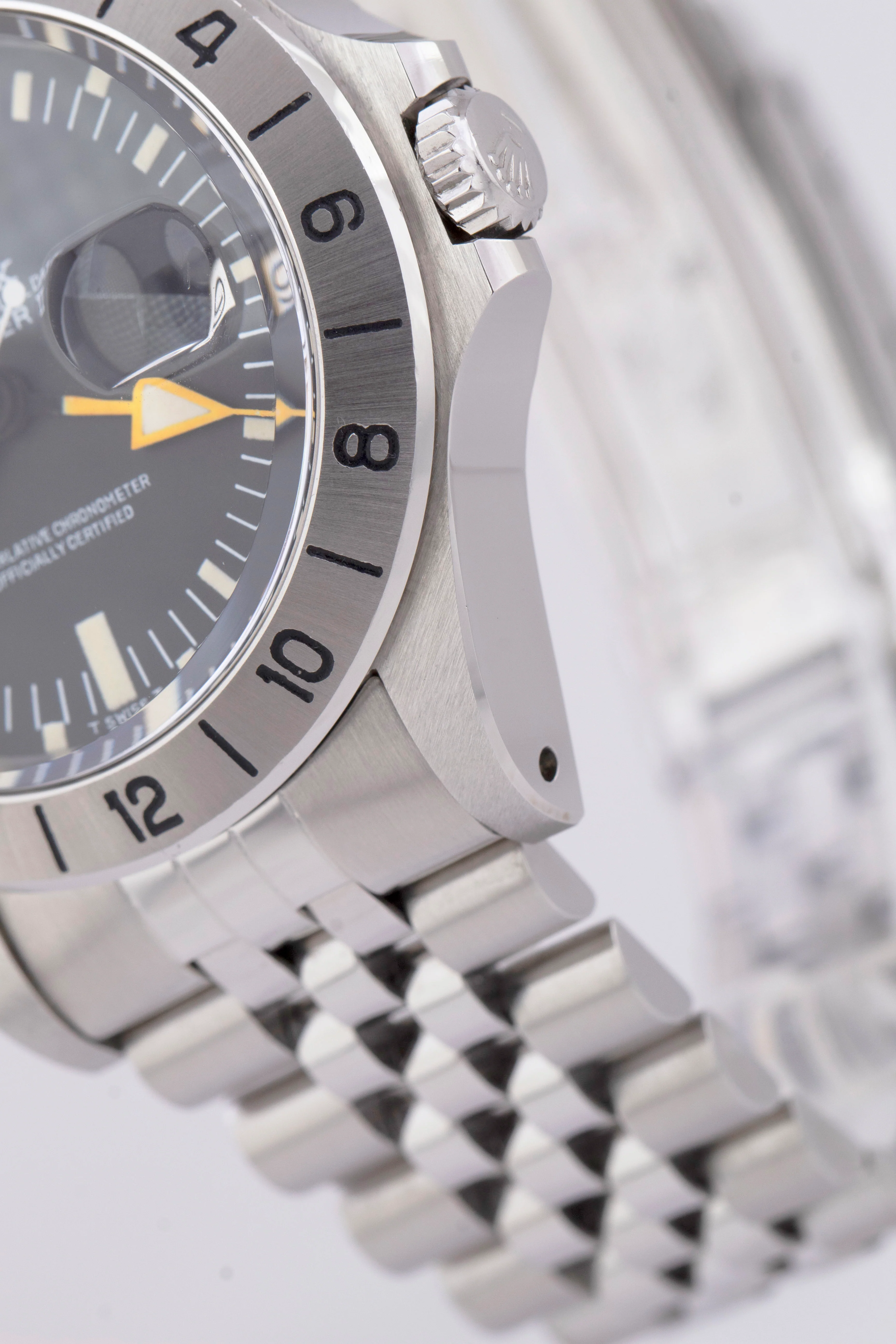MINT 1974 Rolex Explorer II Steve McQueen JUBILEE 40mm Stainless Watch 1655 - Image 6
