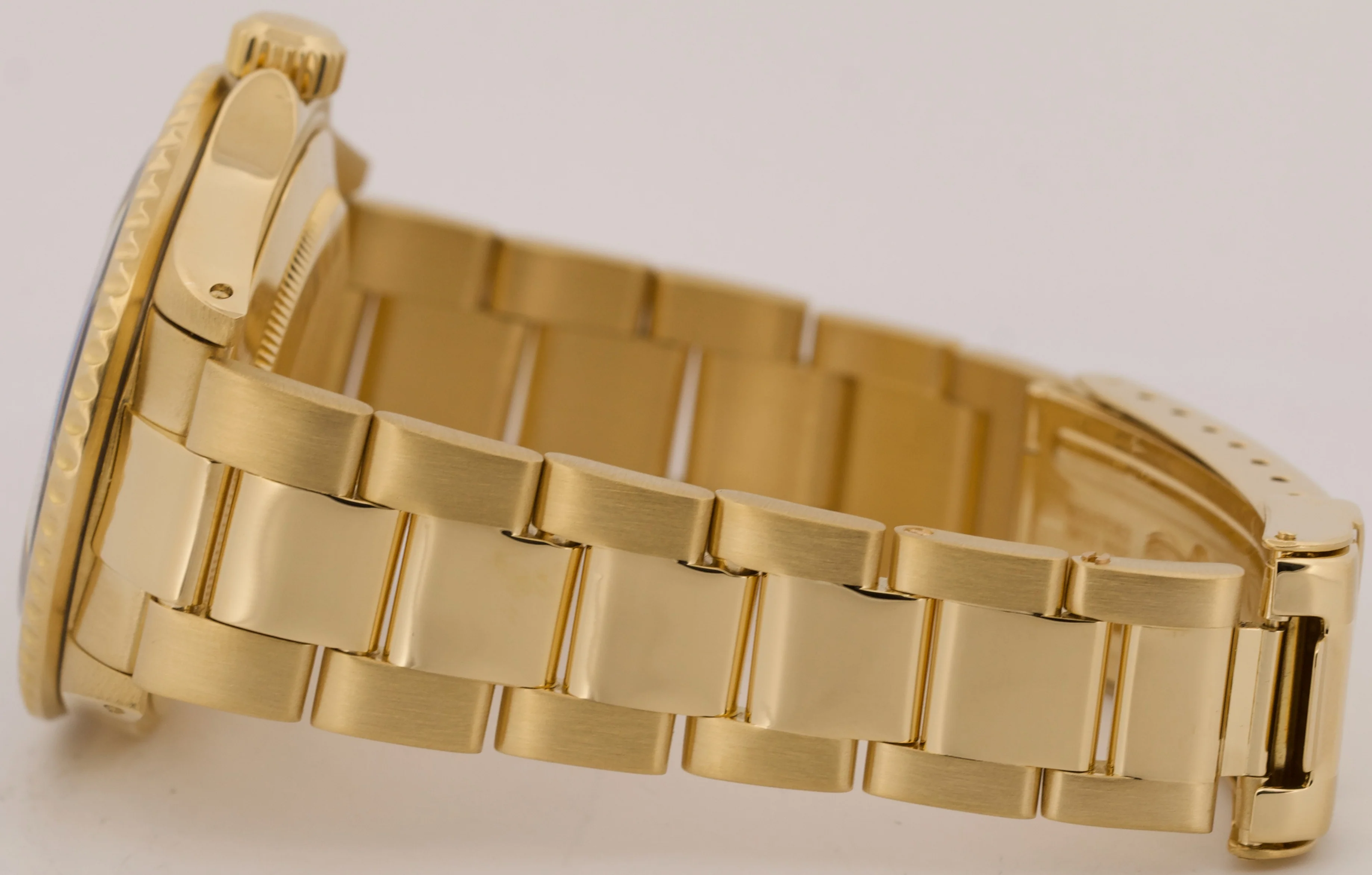 MINT 1991 Rolex Submariner Date 18K Yellow Gold BLACK 40mm Oyster 16618 Watch - Image 6
