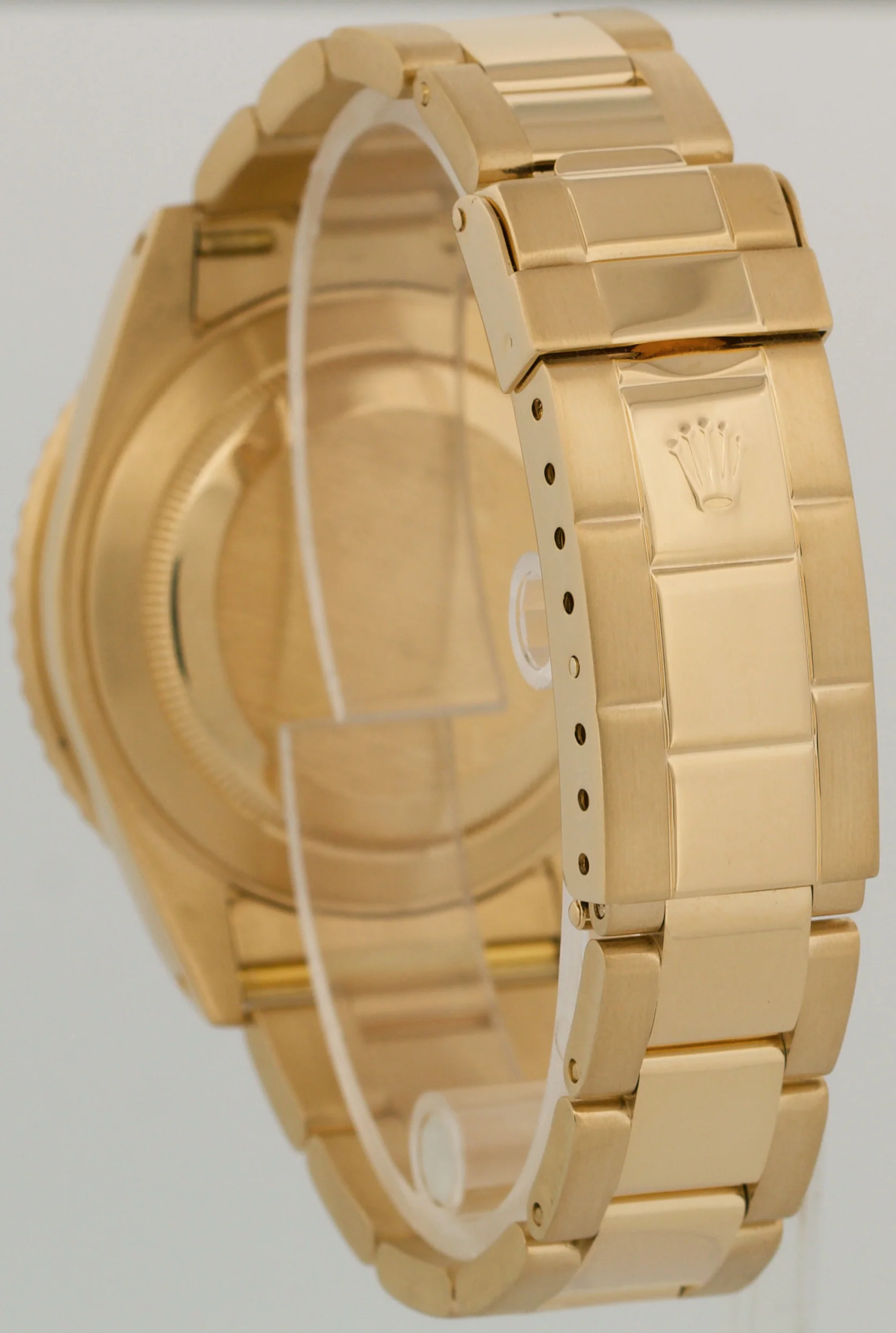 MINT 1993 Rolex Submariner Date BLUE 18K Yellow Gold 40mm Watch 16618 Watch - Image 5