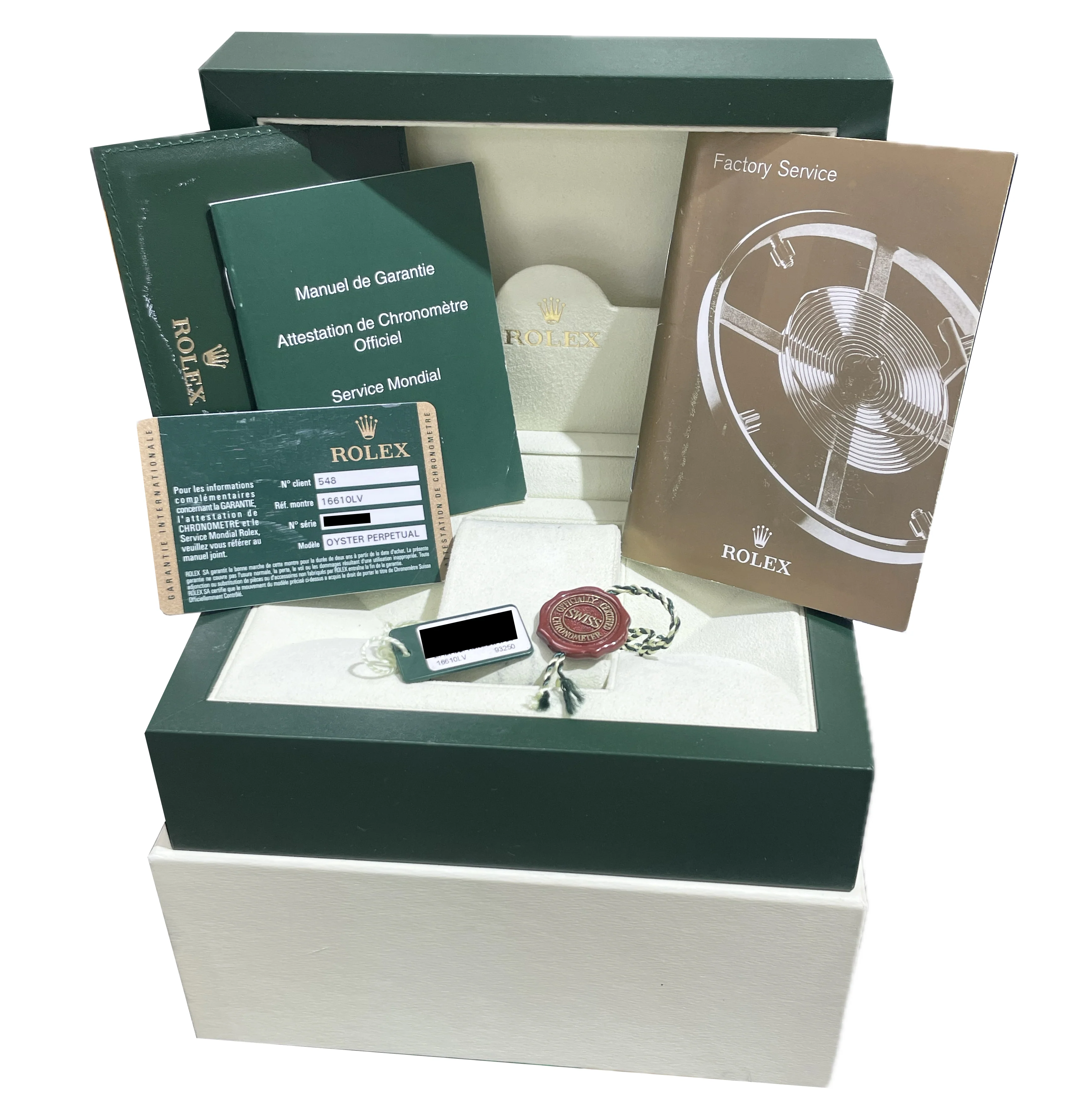MINT 2008 PAPERS Rolex Submariner Date 40mm KERMIT Green Stainless 16610 LV BOX - Image 2