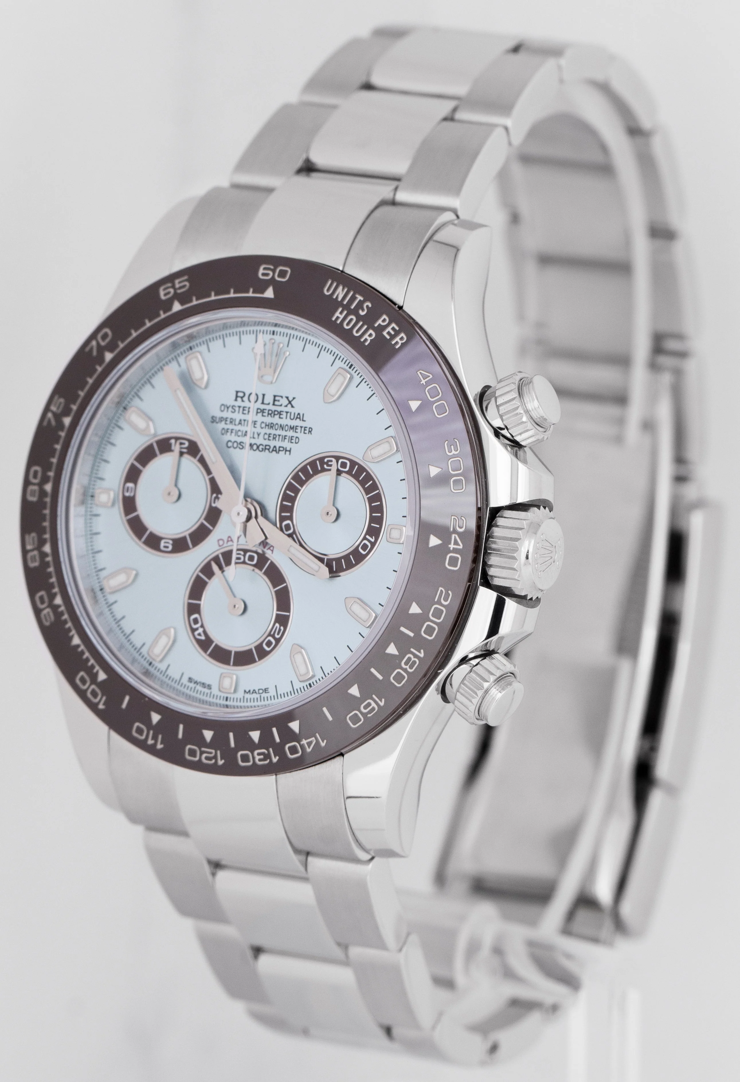 MINT 2019 Rolex Daytona GLACIER ICE BLUE Dial 40mm 950 Platinum Watch 116506 BOX - Image 3