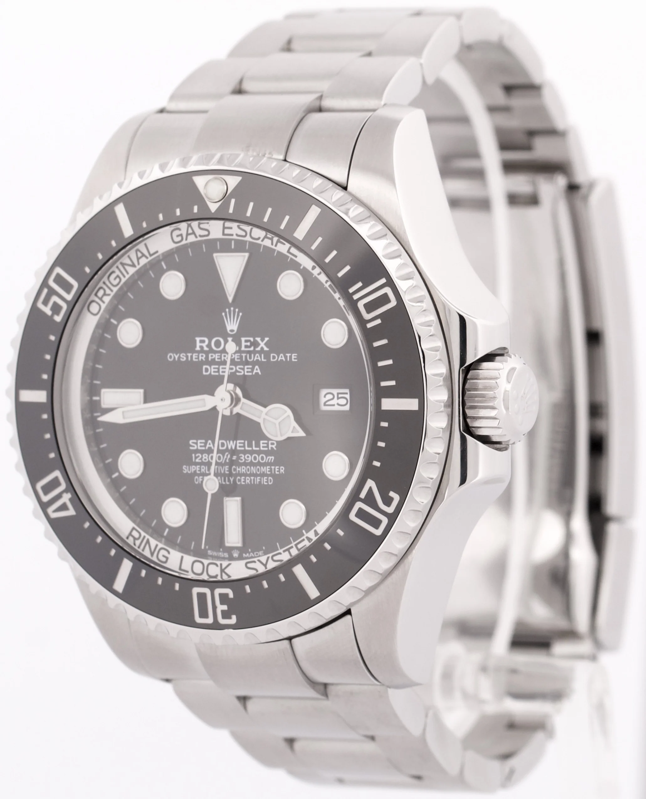 MINT 2022 PAPERS Rolex Sea-Dweller Deepsea 126660 BLACK Steel Watch 44mm BOX - Image 3