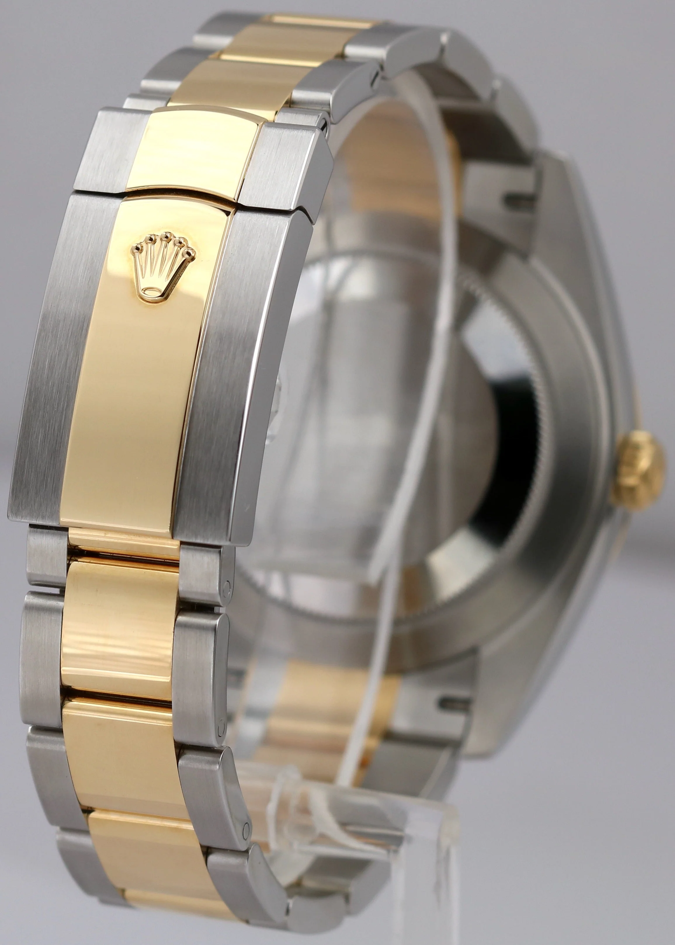 MINT 2022 Rolex DateJust White 126333 41mm 18K Gold Steel 41mm Oyster Watch BOX - Image 5
