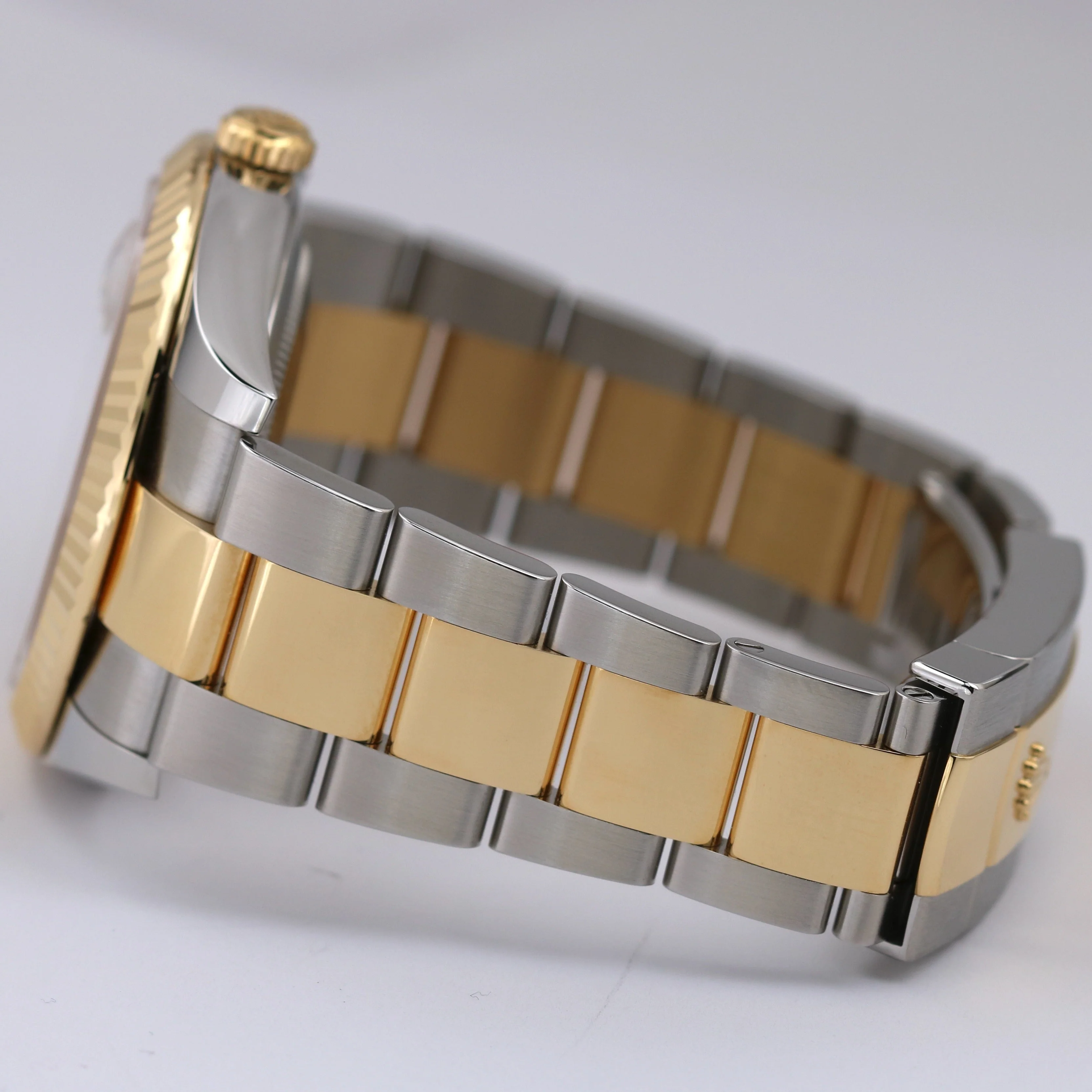 MINT 2022 Rolex DateJust White 126333 41mm 18K Gold Steel 41mm Oyster Watch BOX - Image 7