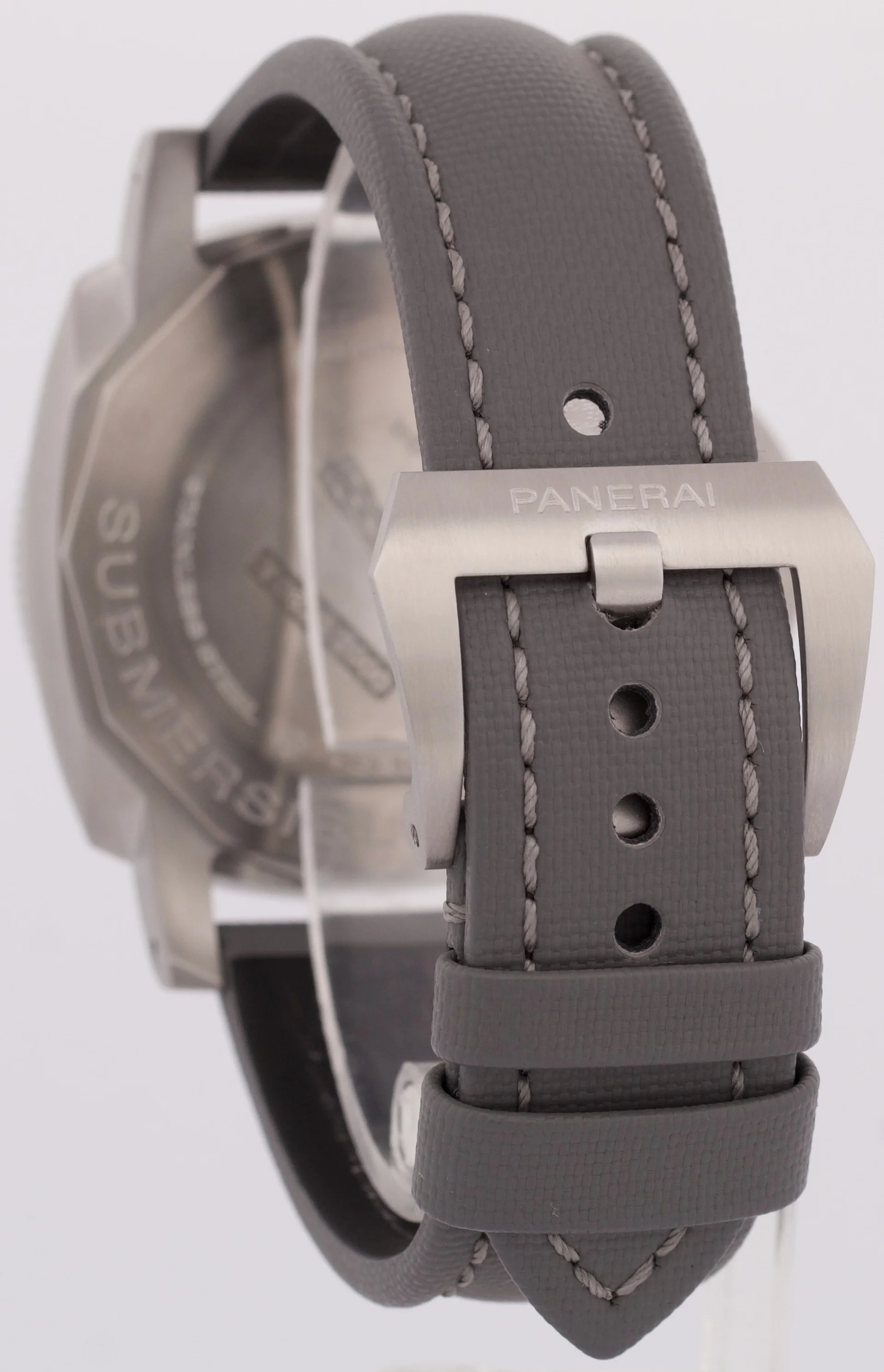 MINT 2023 Panerai Submersible Bianco WHITE 42mm Automatic Leather PAM02223 BOX - Image 6