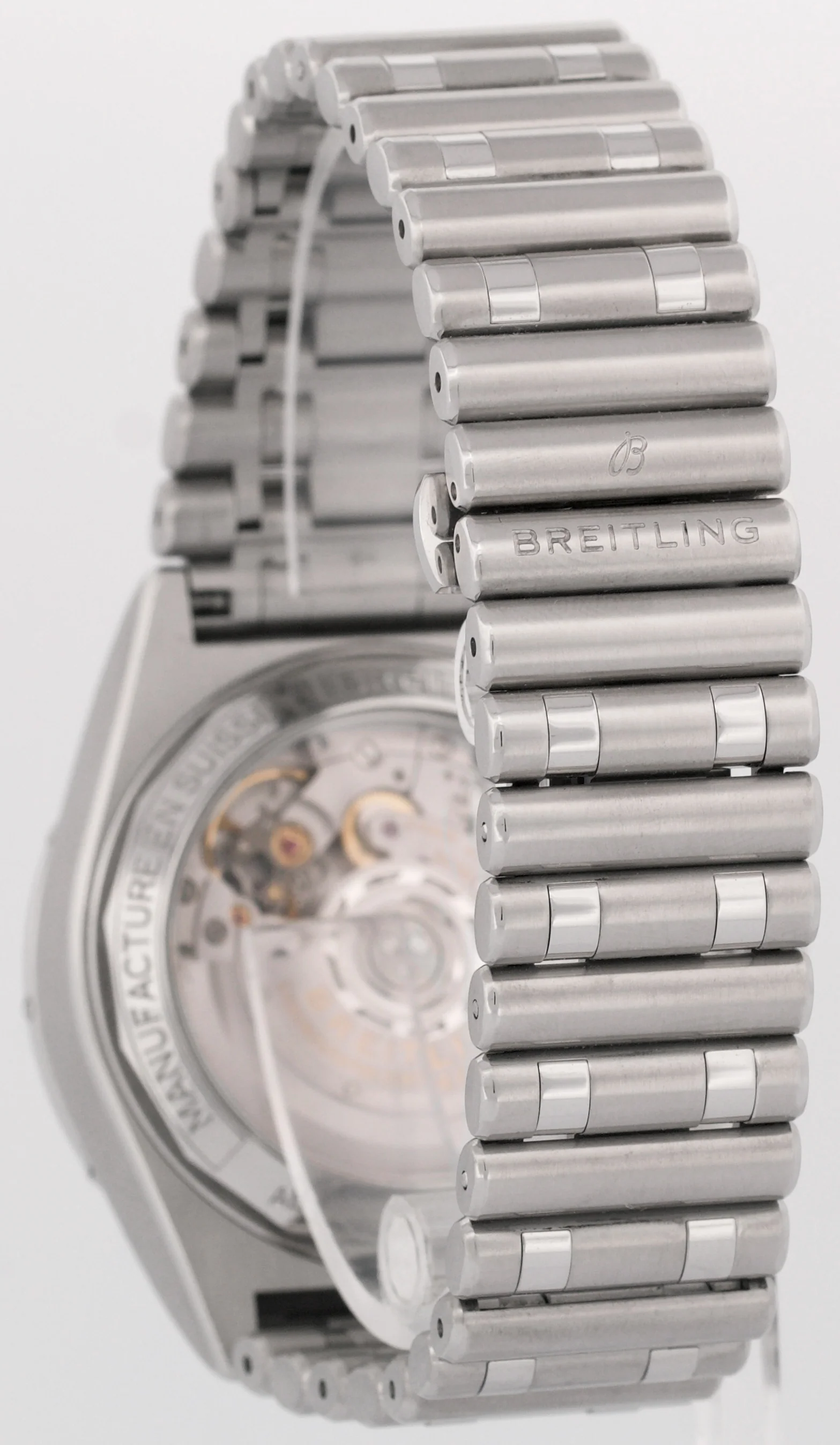 MINT 2023 PAPERS Breitling Chronomat B01 SALMON Stainless Steel 42mm AB0134 BOX - Image 5
