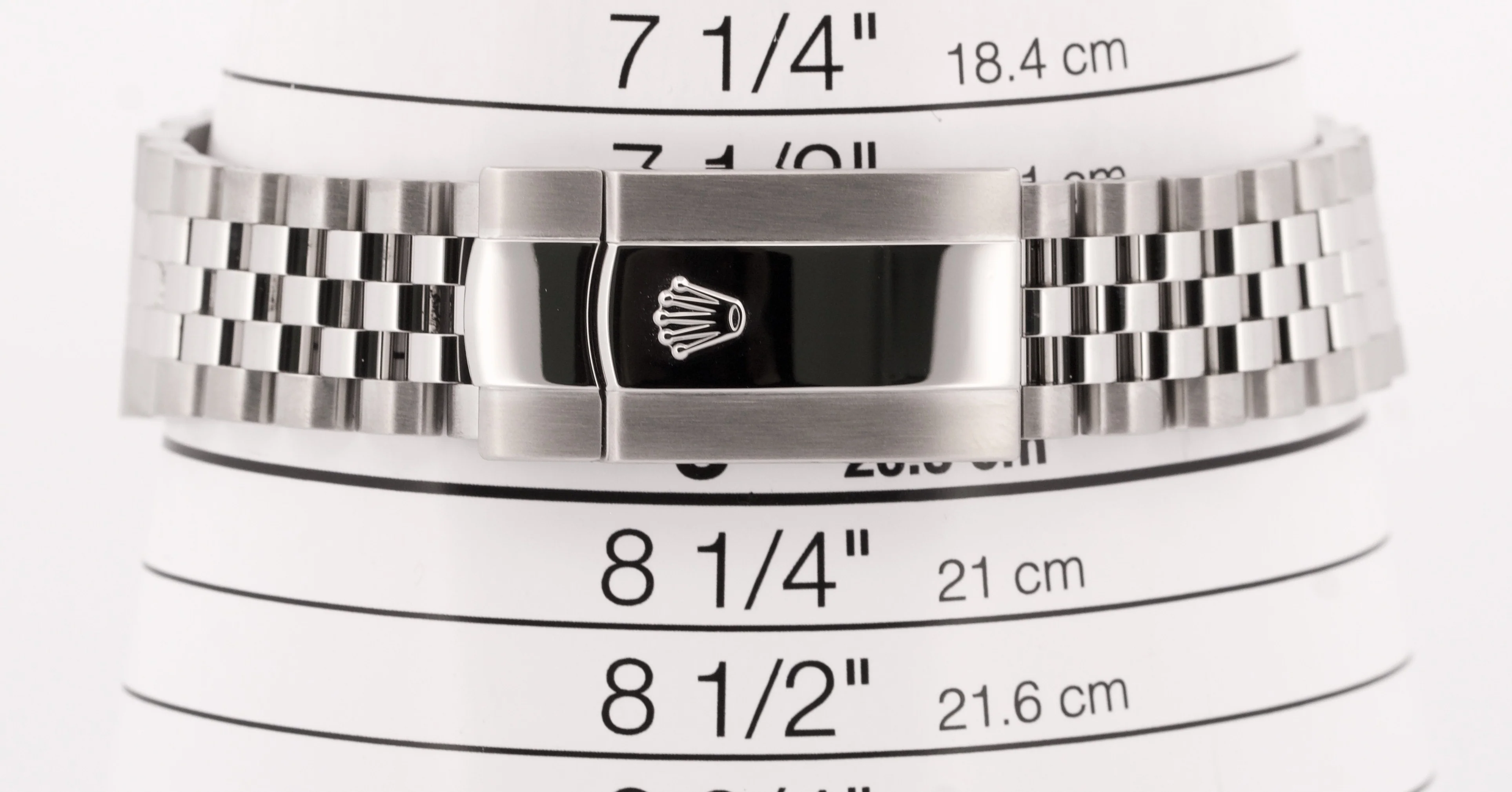 MINT 2023 PAPERS Rolex DateJust WIMBLEDON Rhodium Steel 41mm JUBILEE 126300 BOX - Image 9
