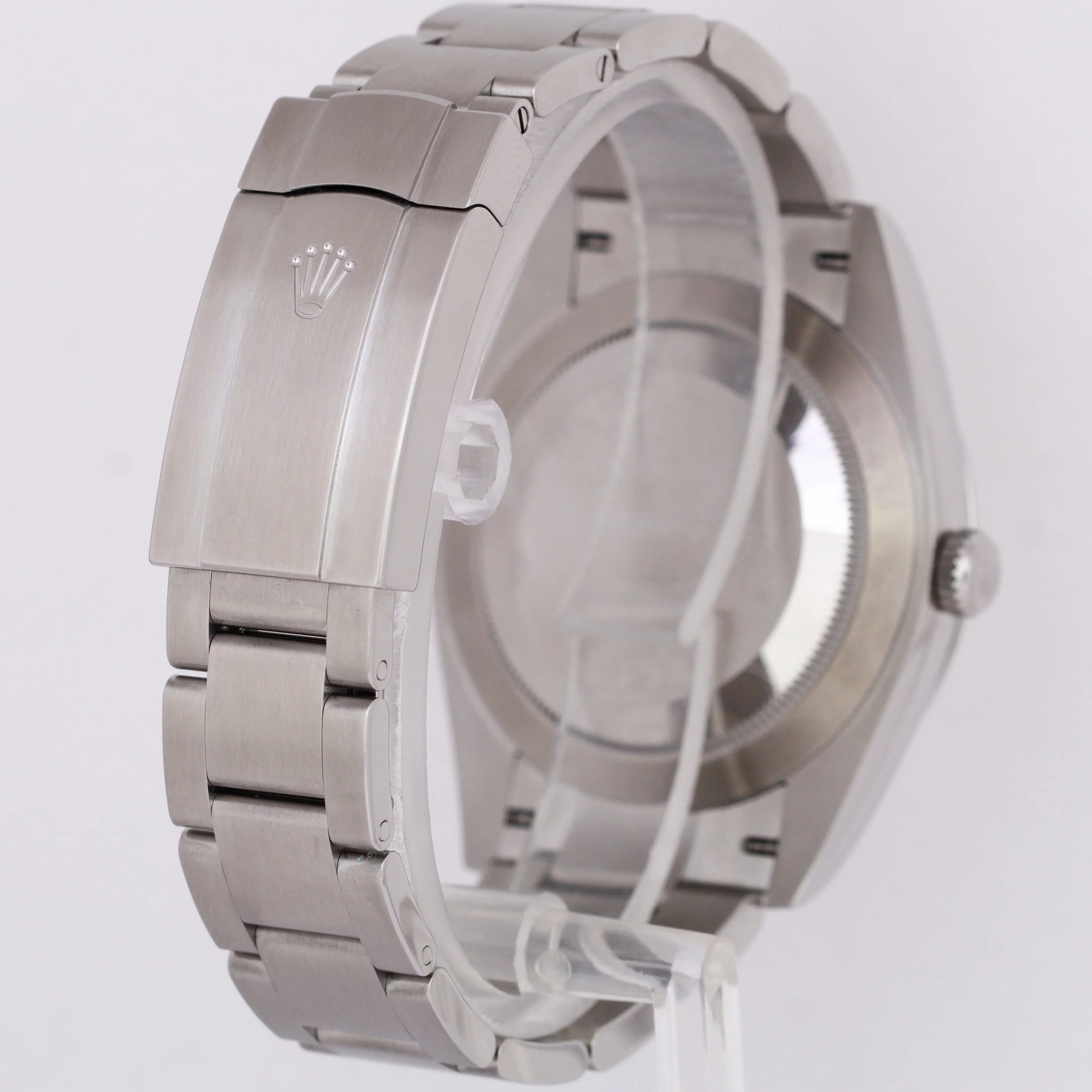 MINT 2023 PAPERS Rolex Oyster Perpetual SILVER Stainless Steel 41mm 124300 BOX - Image 5