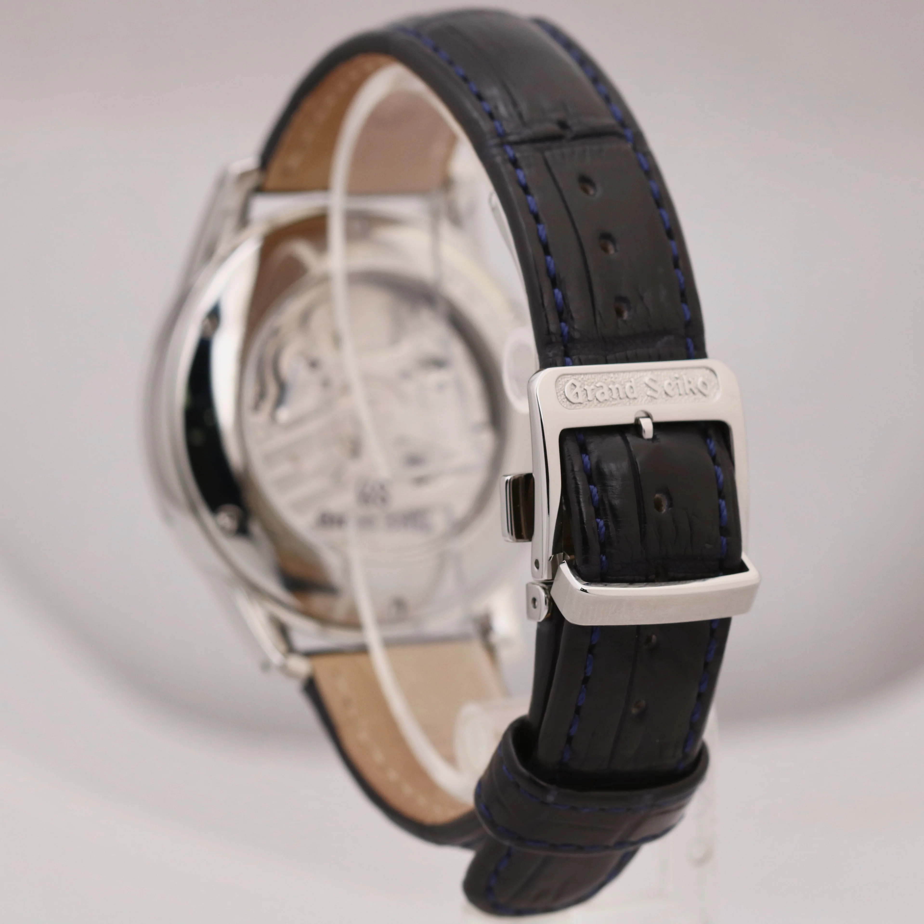 MINT 2024 PAPERS Grand Seiko Elegance SKYFLAKE 40mm BLUE Steel Date SBGA407G BOX - Image 6