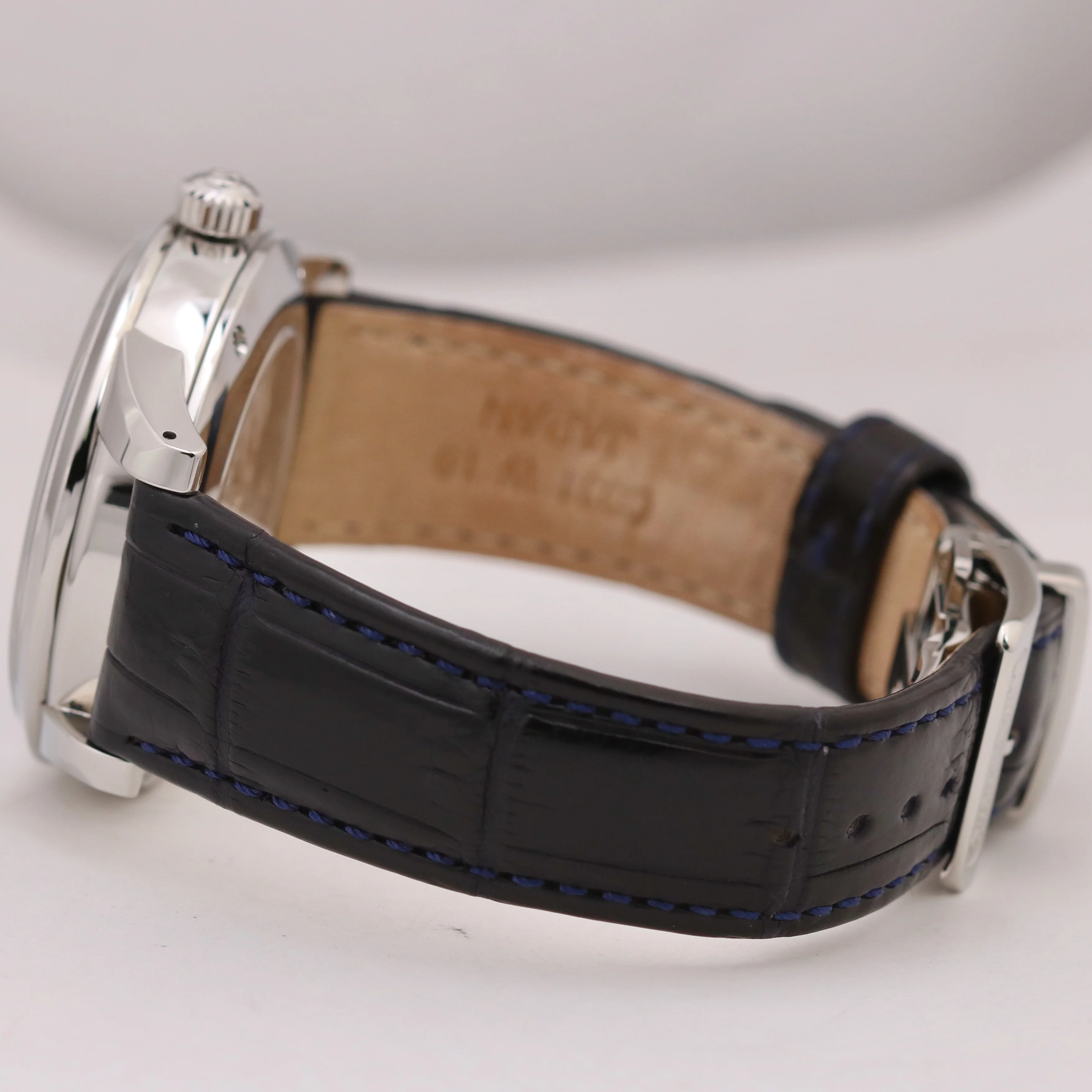MINT 2024 PAPERS Grand Seiko Elegance SKYFLAKE 40mm BLUE Steel Date SBGA407G BOX - Image 8