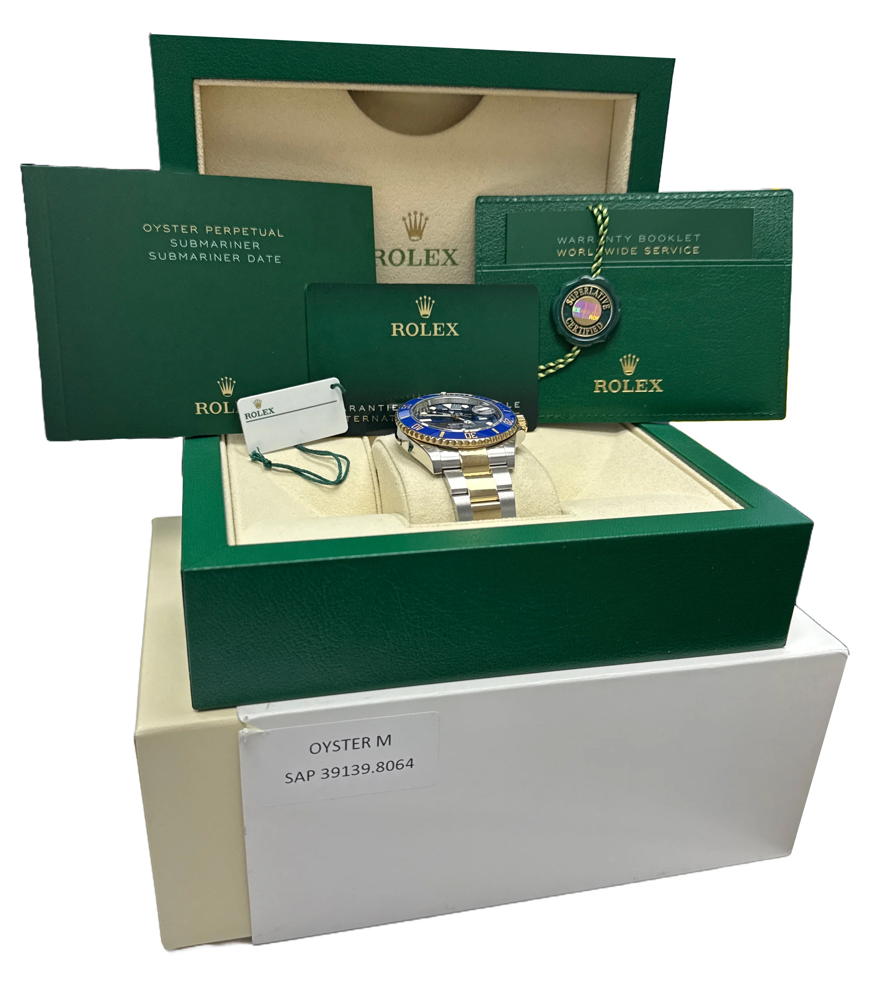 MINT 2024 PAPERS Rolex Submariner Date BLUE 18K Steel 41mm Ceramic 126613 LB BOX - Image 2