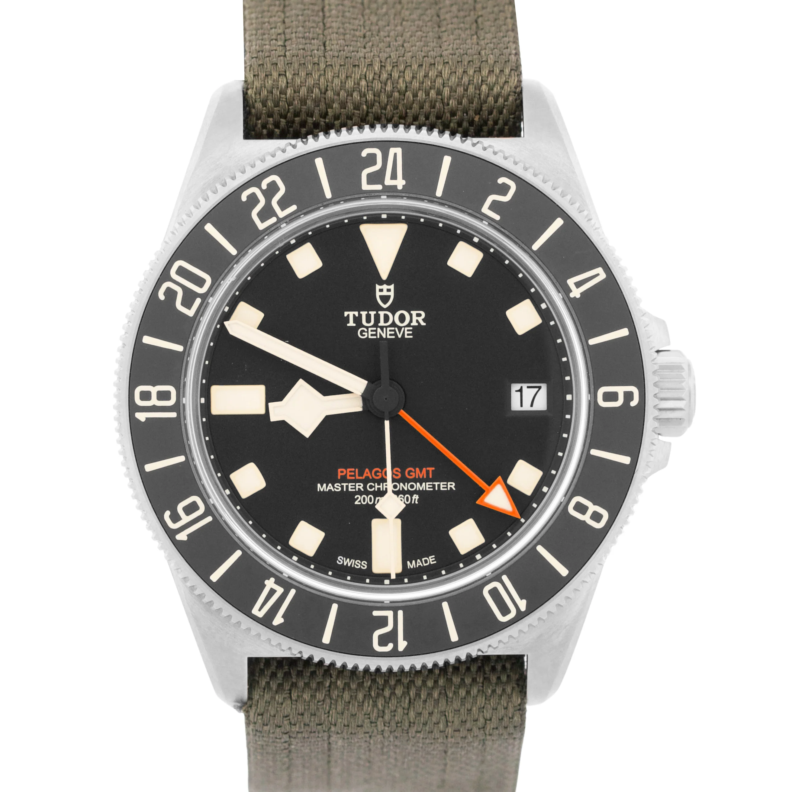 MINT 2024 PAPERS Tudor Pelagos FXD GMT Black Titanium Watch 2542G247NU 42mm BOX