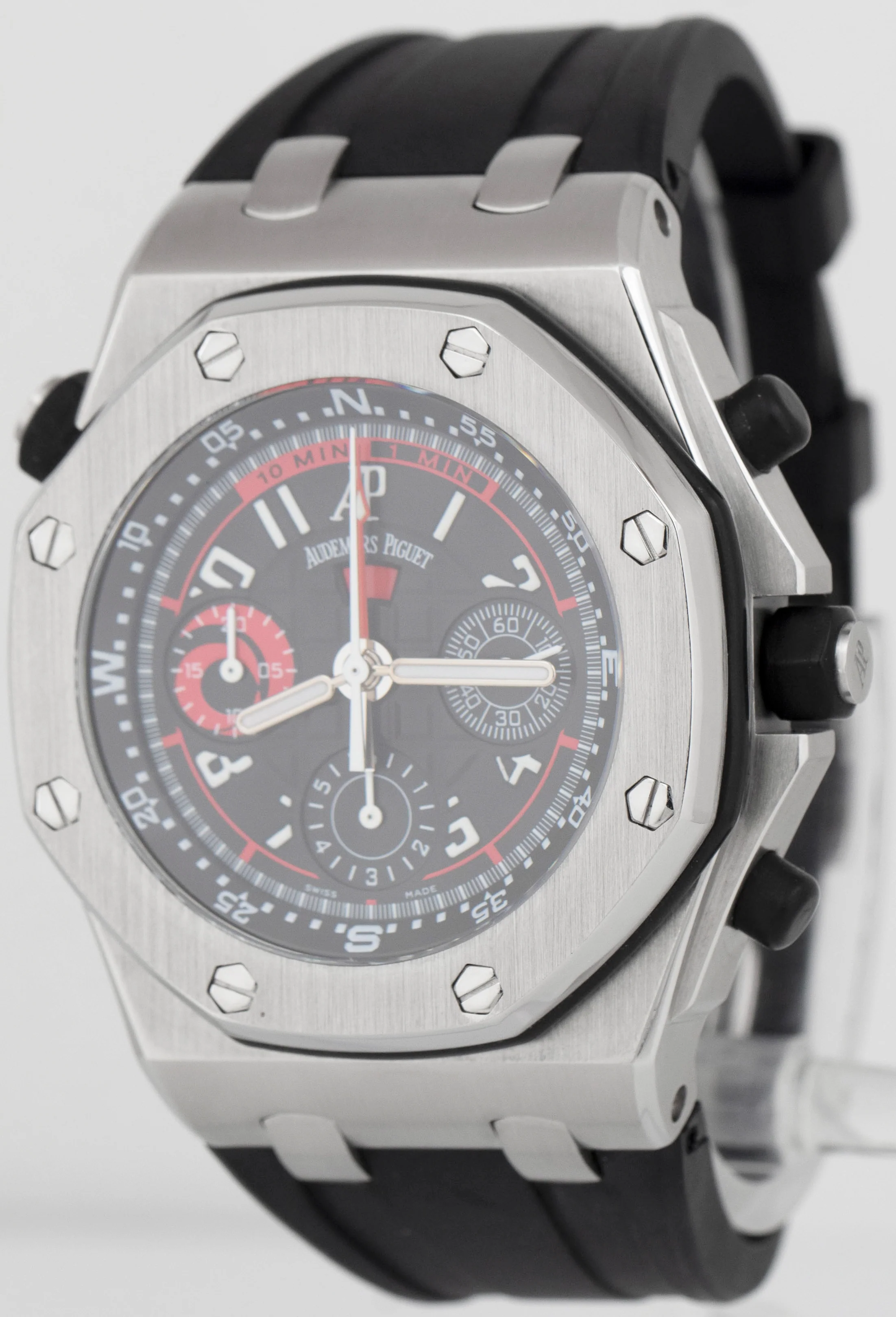MINT Audemars Piguet Royal Oak Offshore 26040ST Alinghi Polaris 42mm Steel Watch - Image 4