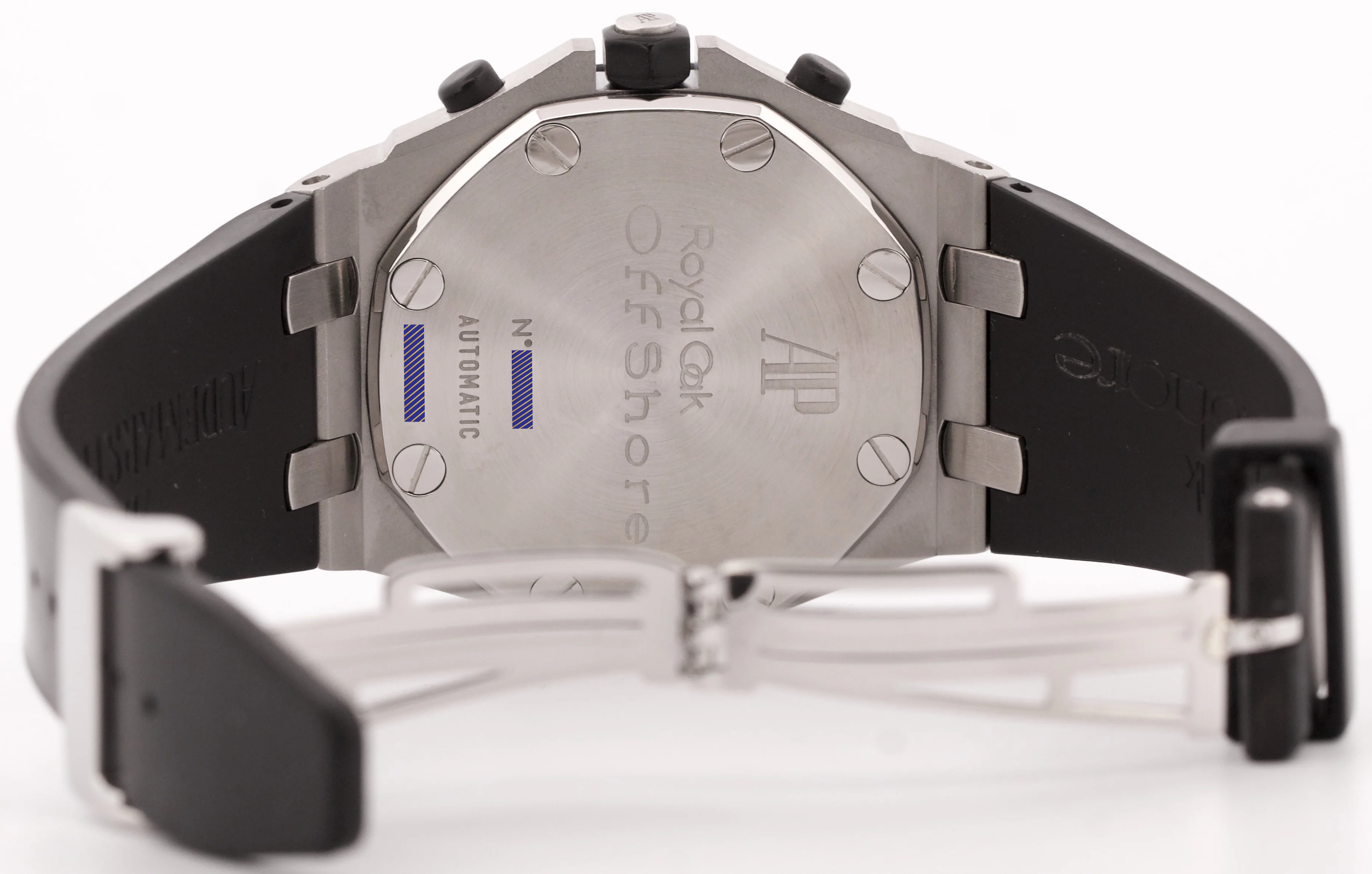 MINT Audemars Piguet Royal Oak Offshore BLACK Chronograph Rubber Steel 26170ST - Image 6