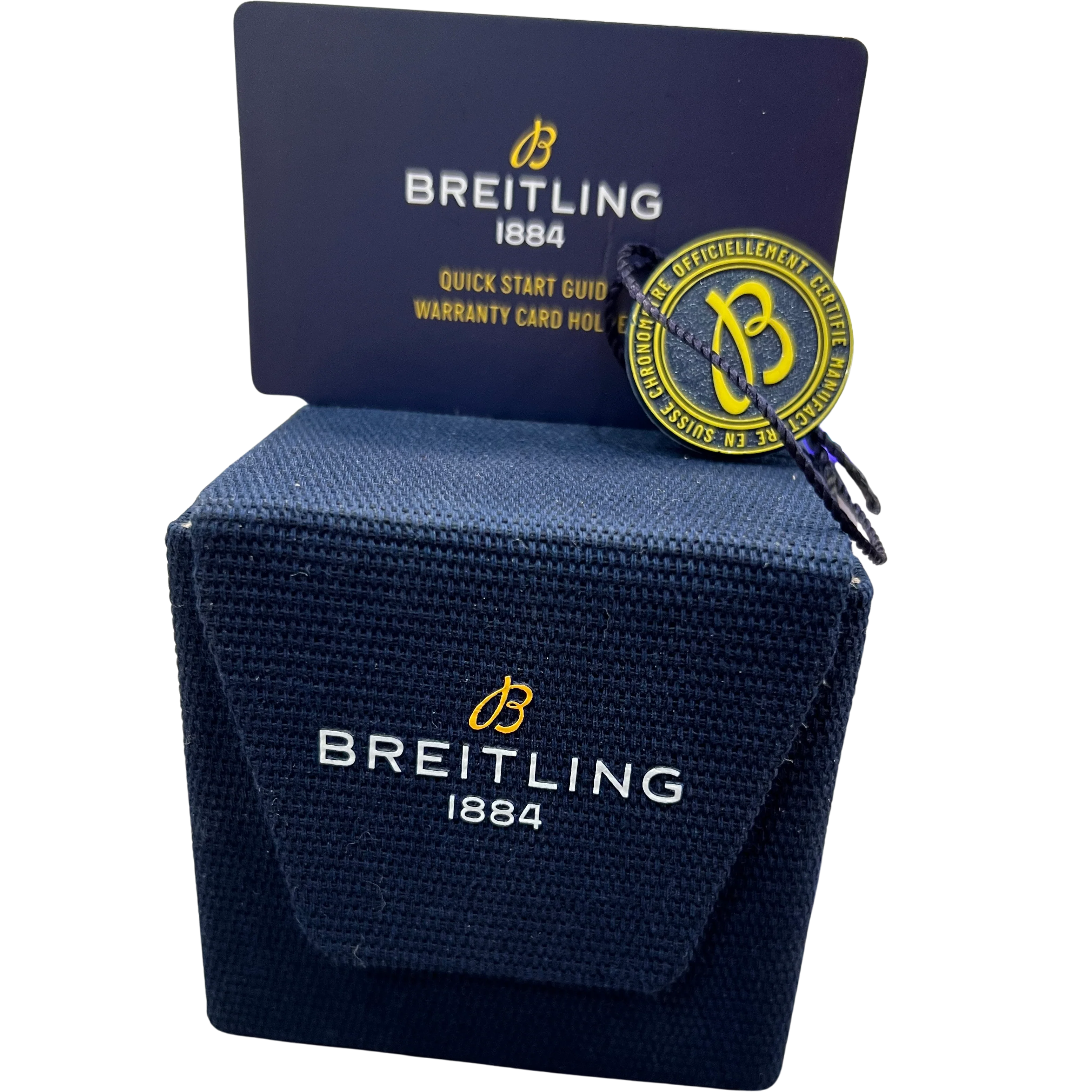 MINT Breitling SuperOcean 46mm BLUE Rubber Steel Automatic Watch A17378 BOX - Image 2