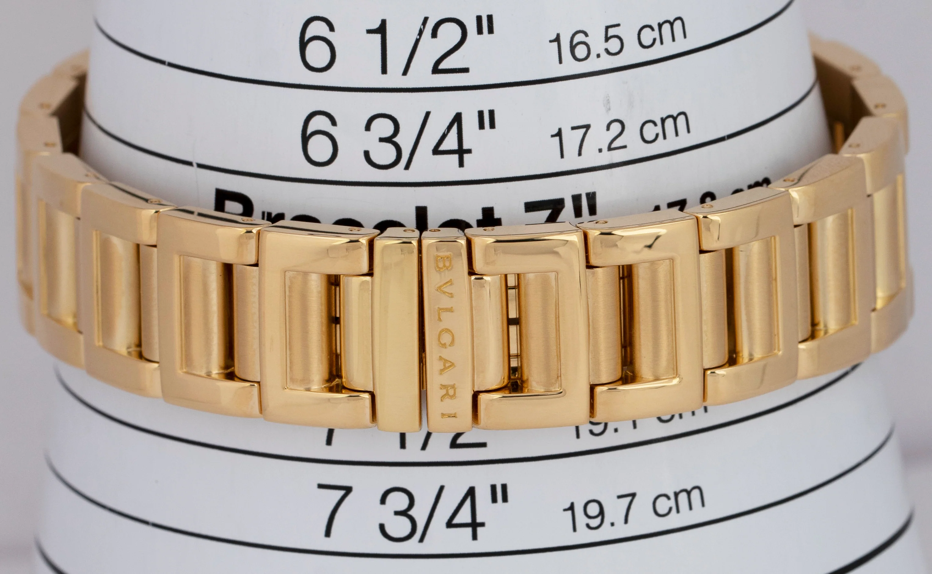 MINT BVLGARI Rettangulo Chronograph 18K DIAMOND Yellow Gold 29mm Watch RTC 49 G - Image 9