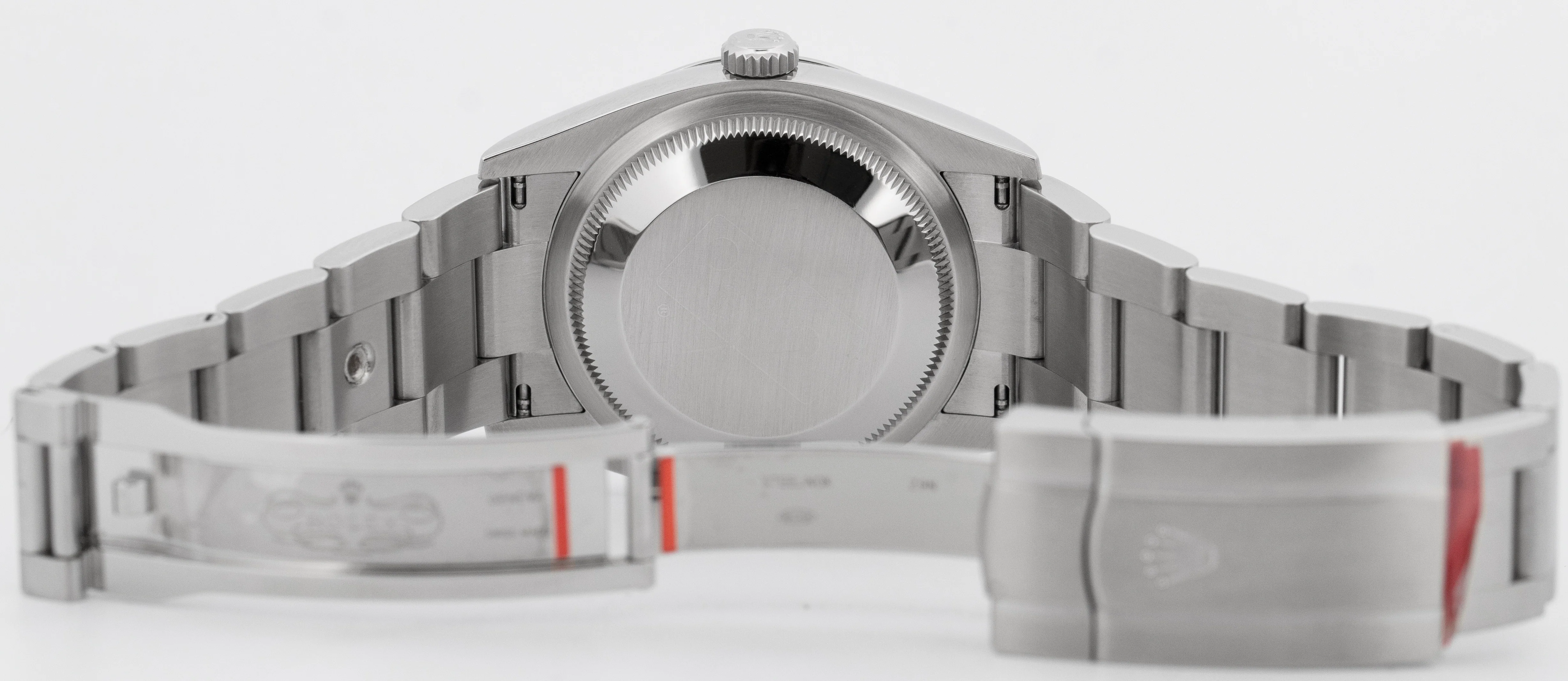 MINT DOMINO'S PAPERS 2020 Rolex Oyster Perpetual 36mm Silver Watch 126000 BOX - Image 8
