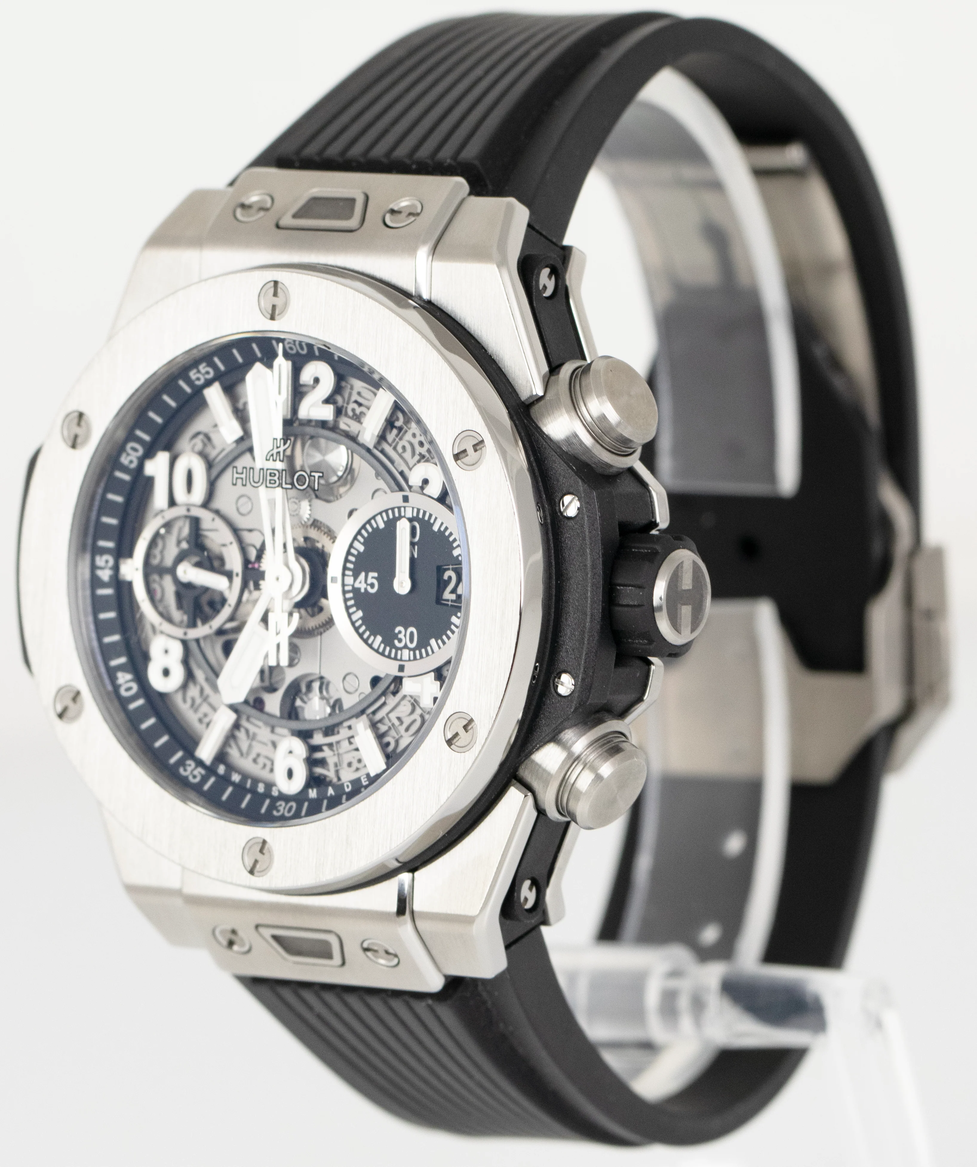 MINT Hublot Big Bang Unico Titanium SKELETON Black 42mm Watch 441.NX.1171.RX BOX - Image 3