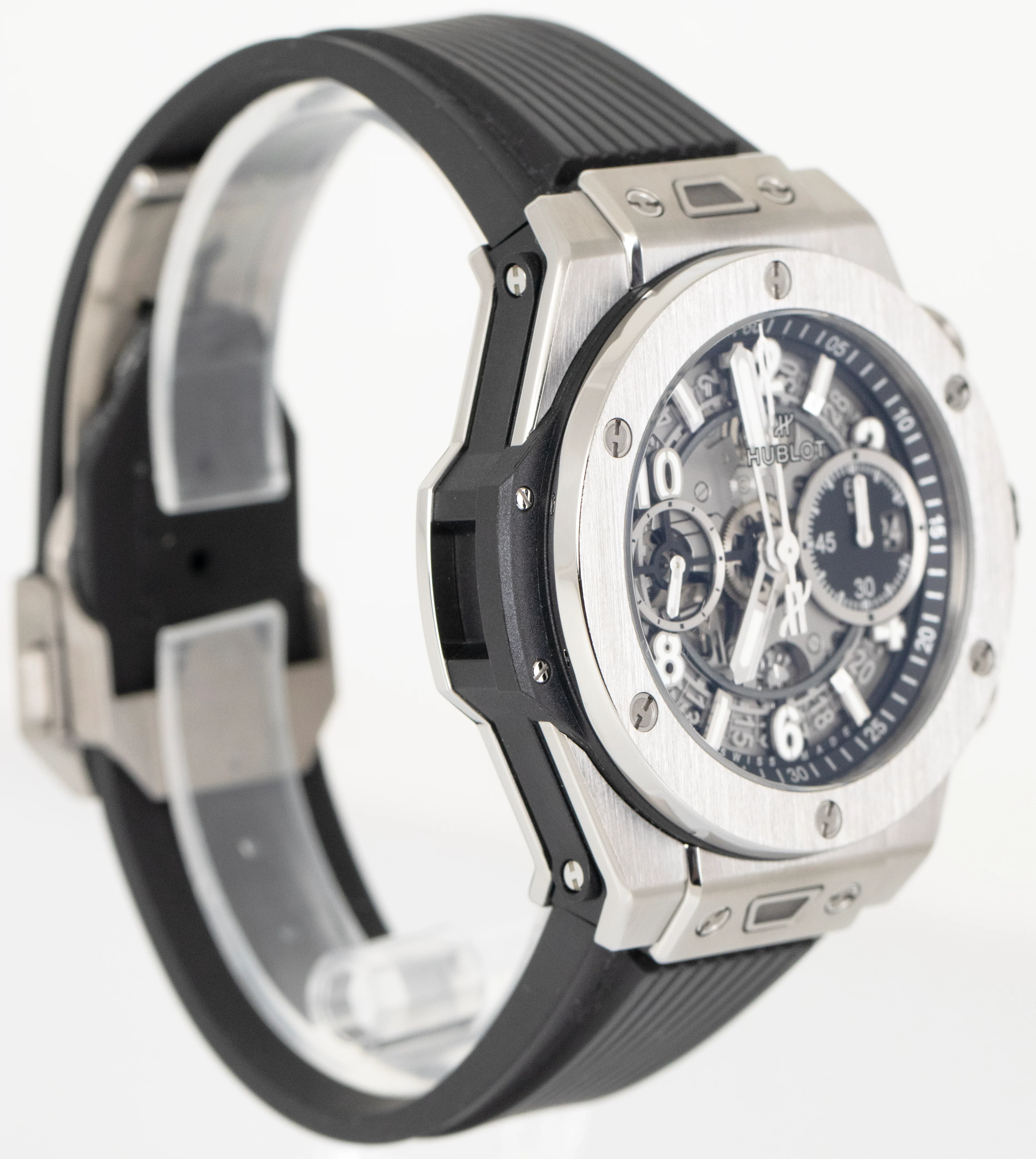MINT Hublot Big Bang Unico Titanium SKELETON Black 42mm Watch 441.NX.1171.RX BOX - Image 4