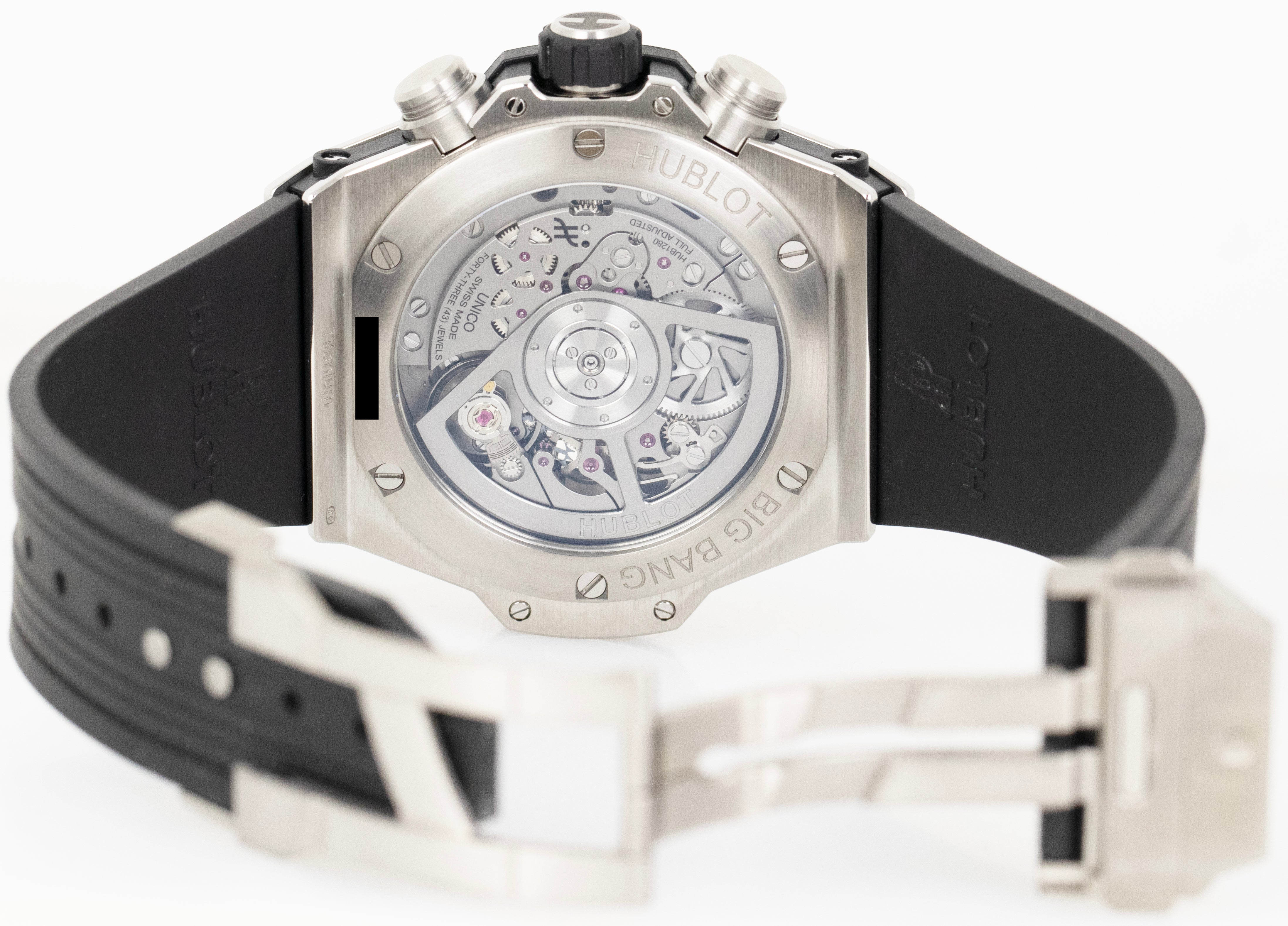 MINT Hublot Big Bang Unico Titanium SKELETON Black 42mm Watch 441.NX.1171.RX BOX - Image 6