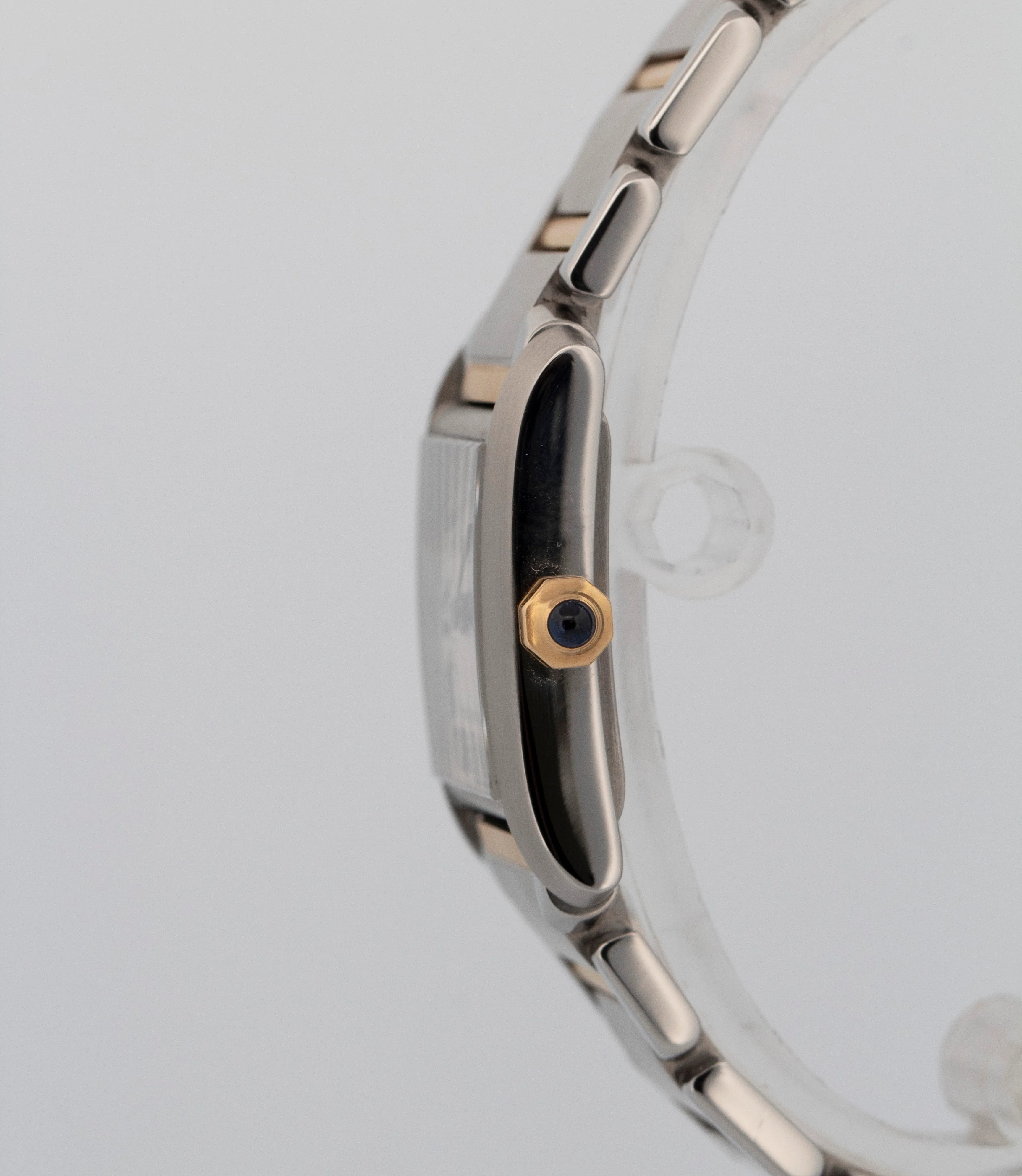 MINT Ladies Cartier Tank Francaise Midsize 2465 Two-Tone Gold Roman Quartz Watch - Image 3