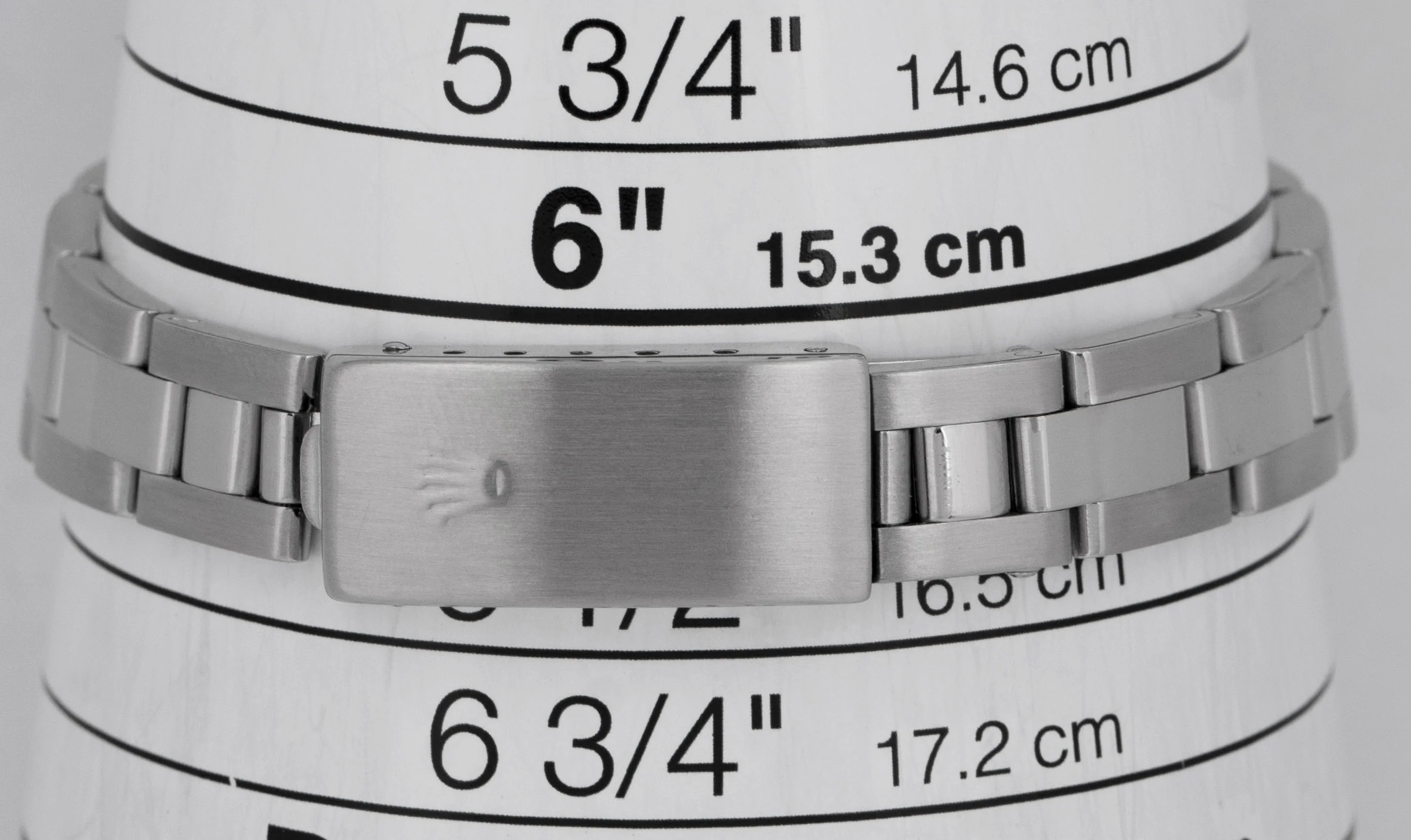 MINT Ladies Rolex Date 26mm White Stainless Steel Oyster Automatic Watch 69160 - Image 8
