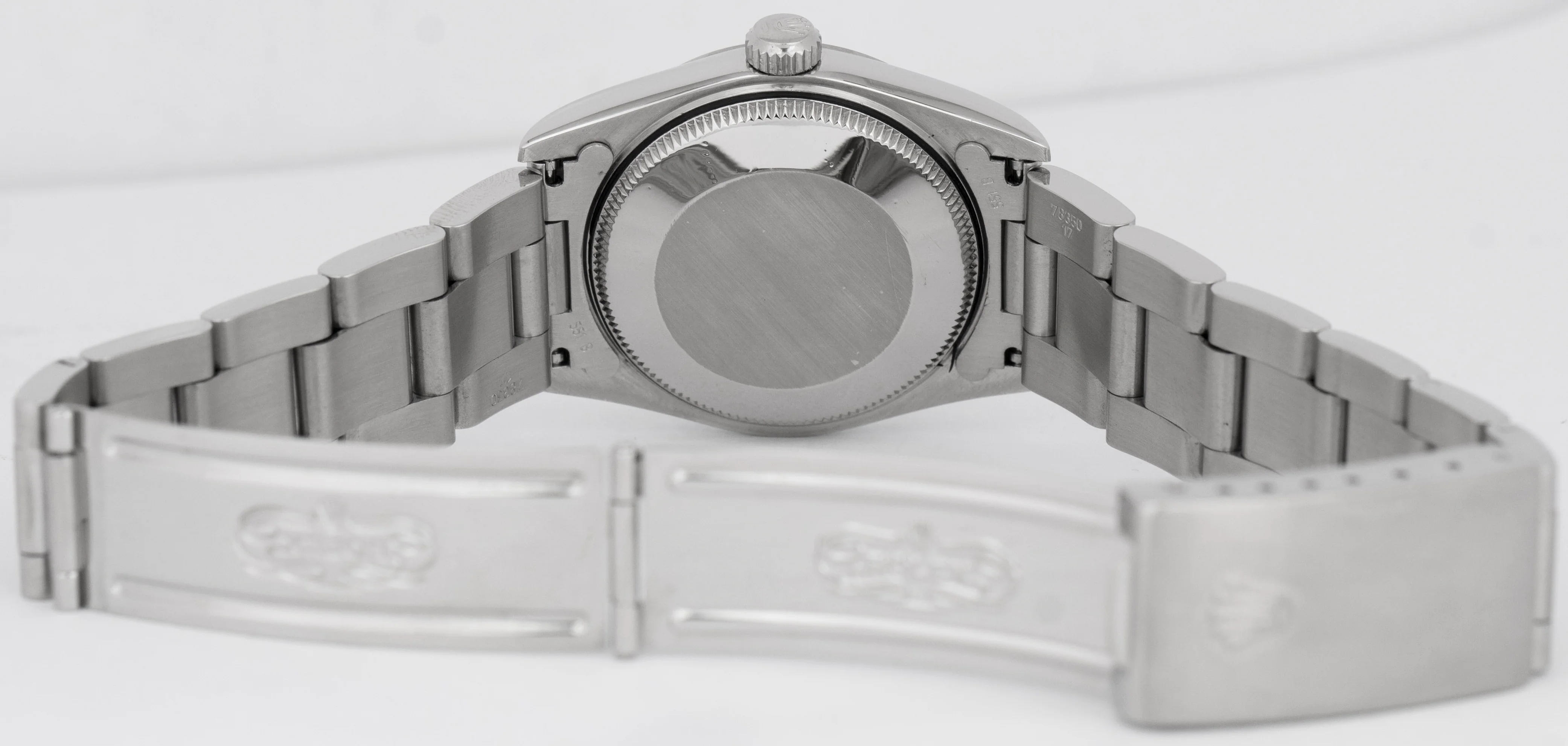 MINT Ladies Rolex Oyster Perpetual 31mm Silver Stainless Steel Watch 67480 - Image 4