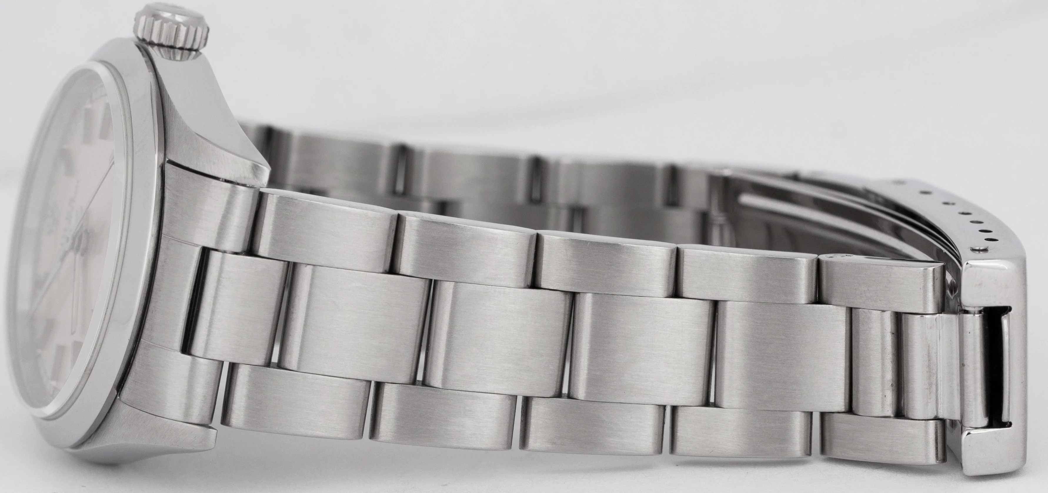 MINT Ladies Rolex Oyster Perpetual 31mm Silver Stainless Steel Watch 67480 - Image 7