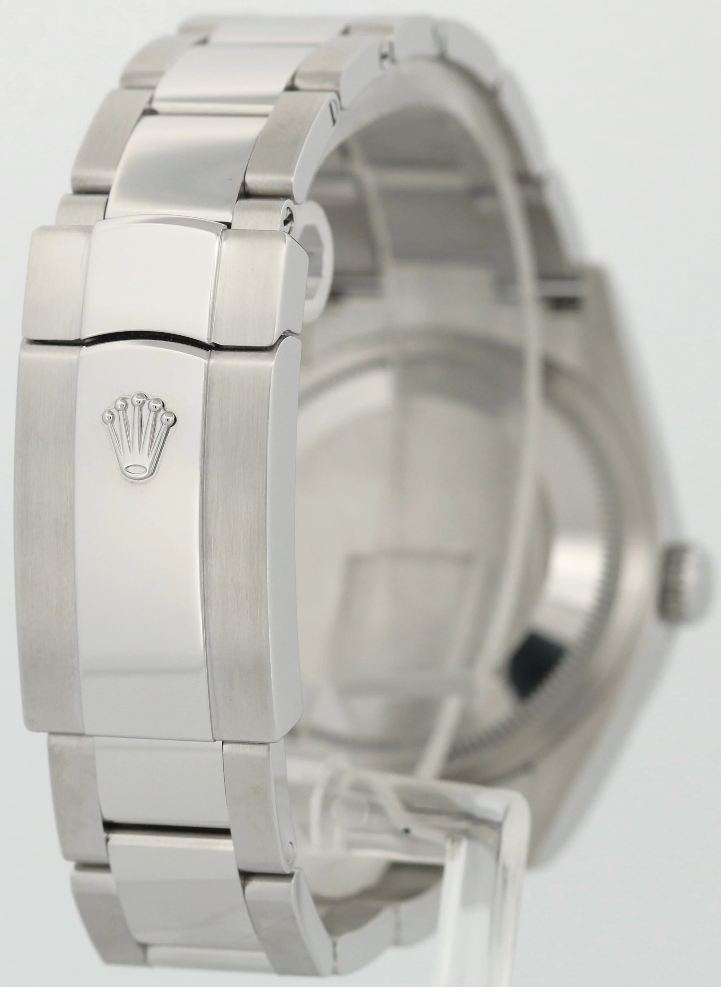 MINT NEW PAPERS Rolex DateJust BLACK 36mm Steel OYSTER Smooth Watch 126200 BOX - Image 5