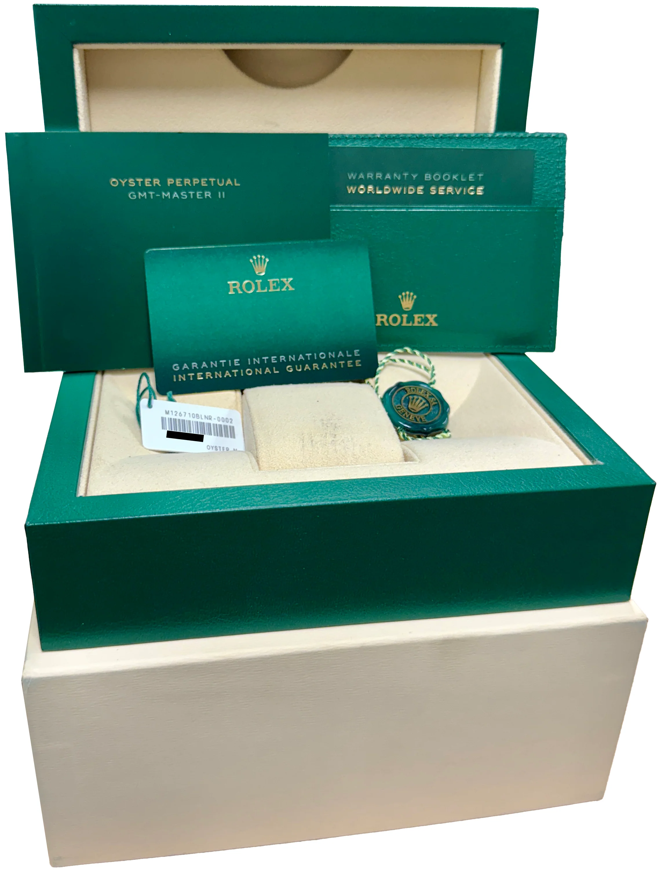 MINT NEW PAPERS Rolex GMT-Master II BATMAN Blue Jubilee 40mm 126710 BLNR BOX - Image 2