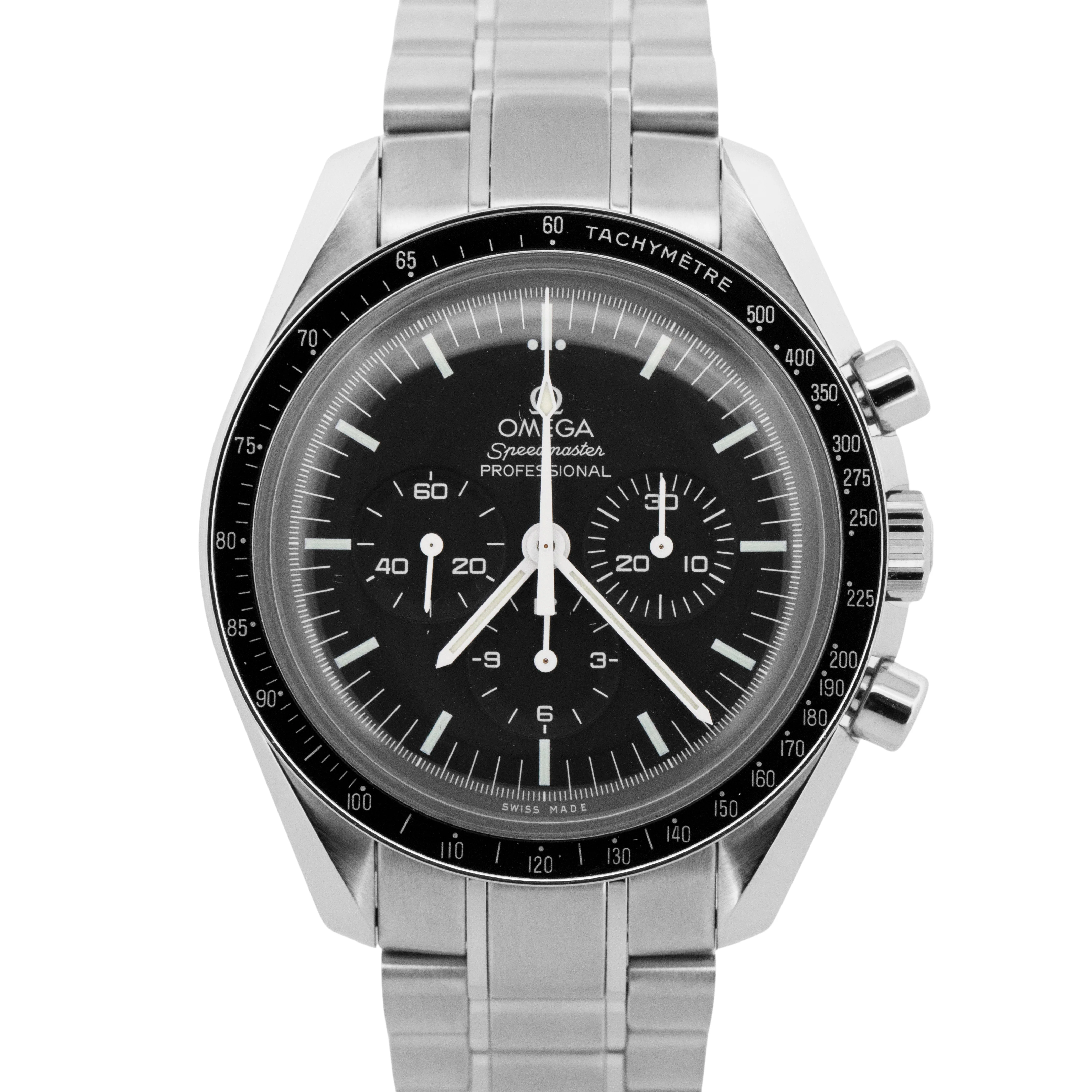 MINT Omega Speedmaster Moonwatch Steel 42mm 311.30.42.30.01.005 Watch BOX