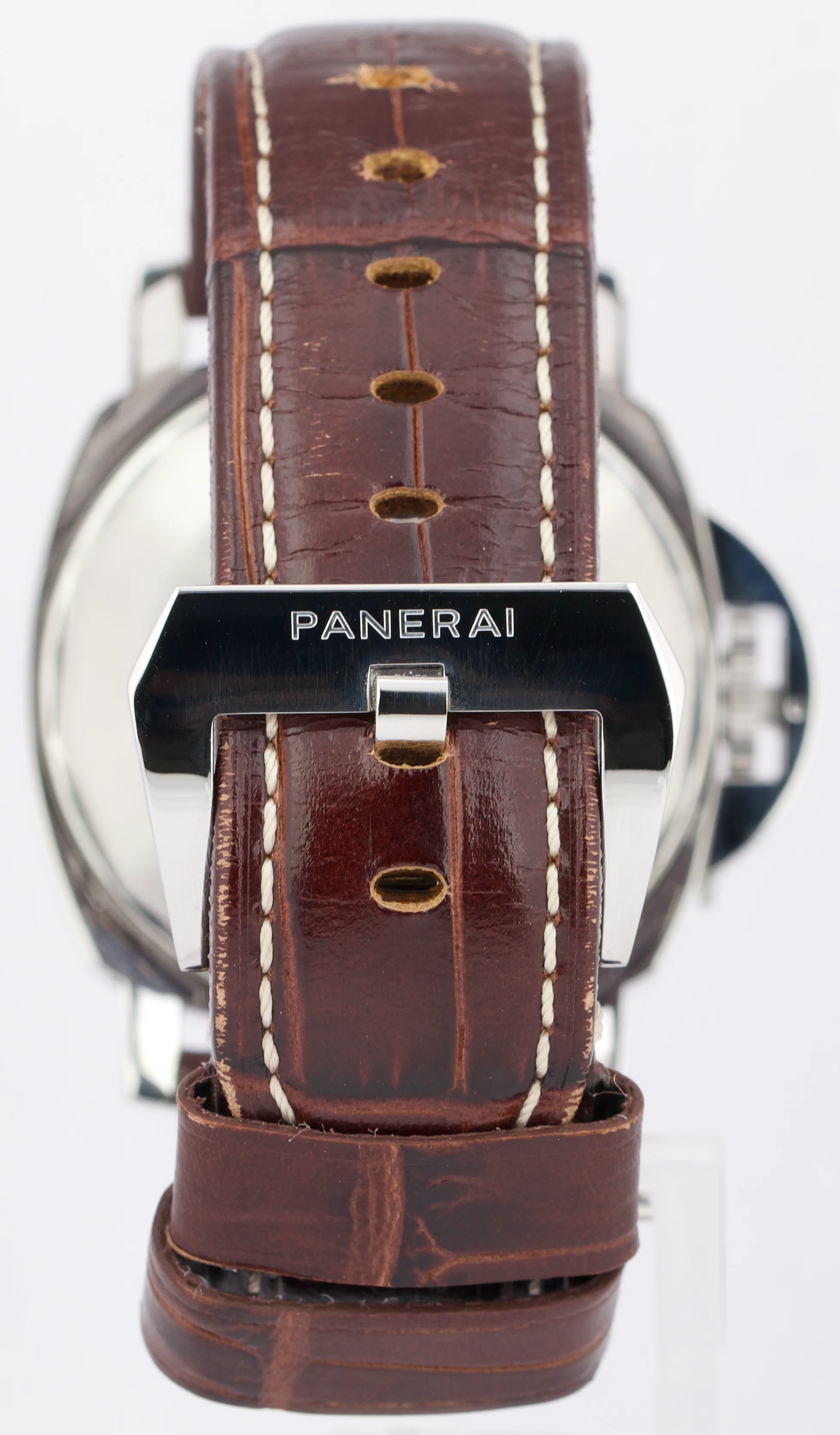 MINT Panerai Luminor GMT PAM88 Automatic Black Rubber Steel 44mm Watch PAM00088 - Image 6