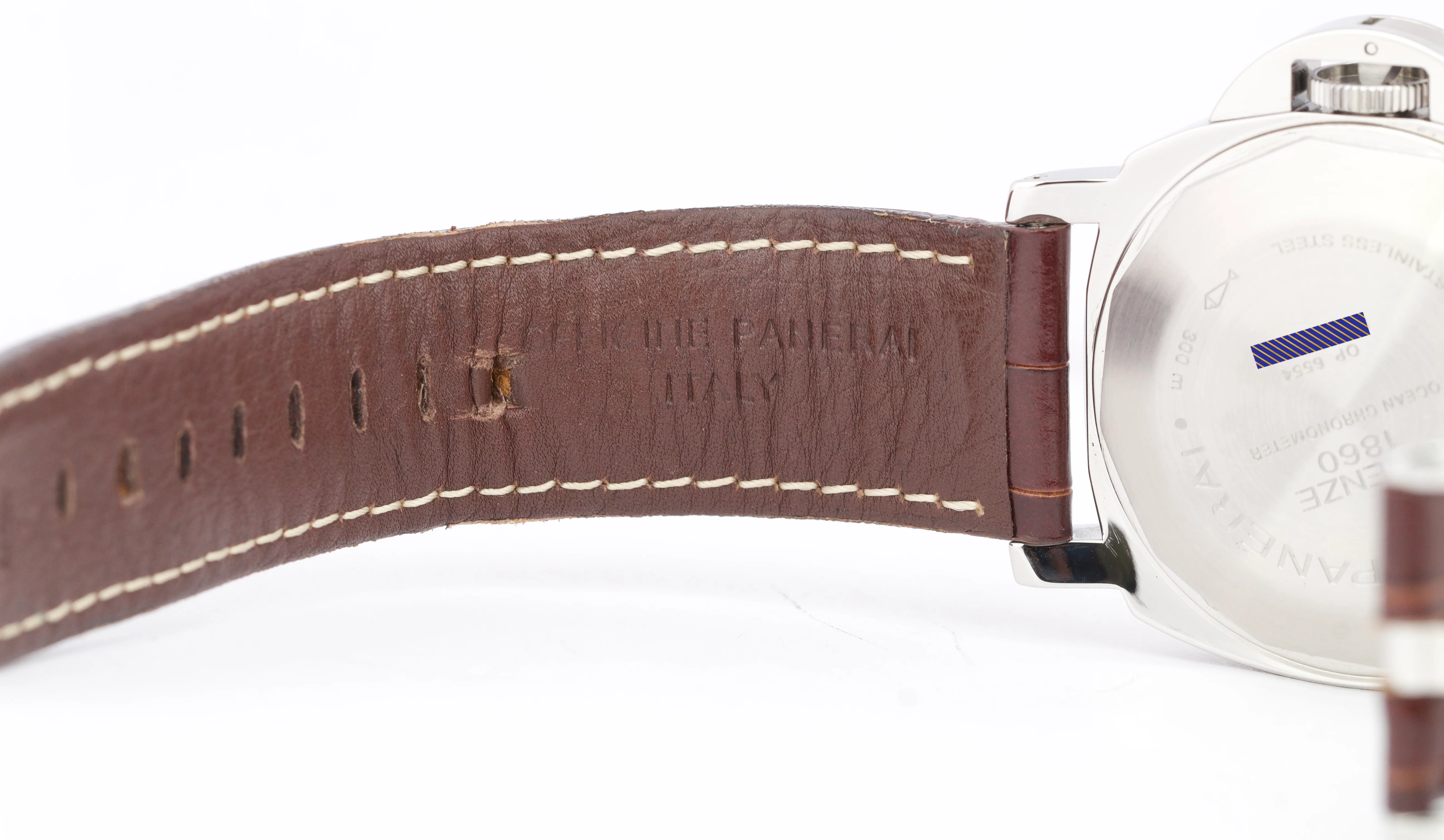 MINT Panerai Luminor GMT PAM88 Automatic Black Rubber Steel 44mm Watch PAM00088 - Image 8